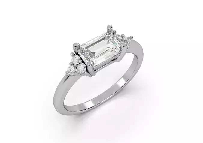 54 A Ring With a large Stone