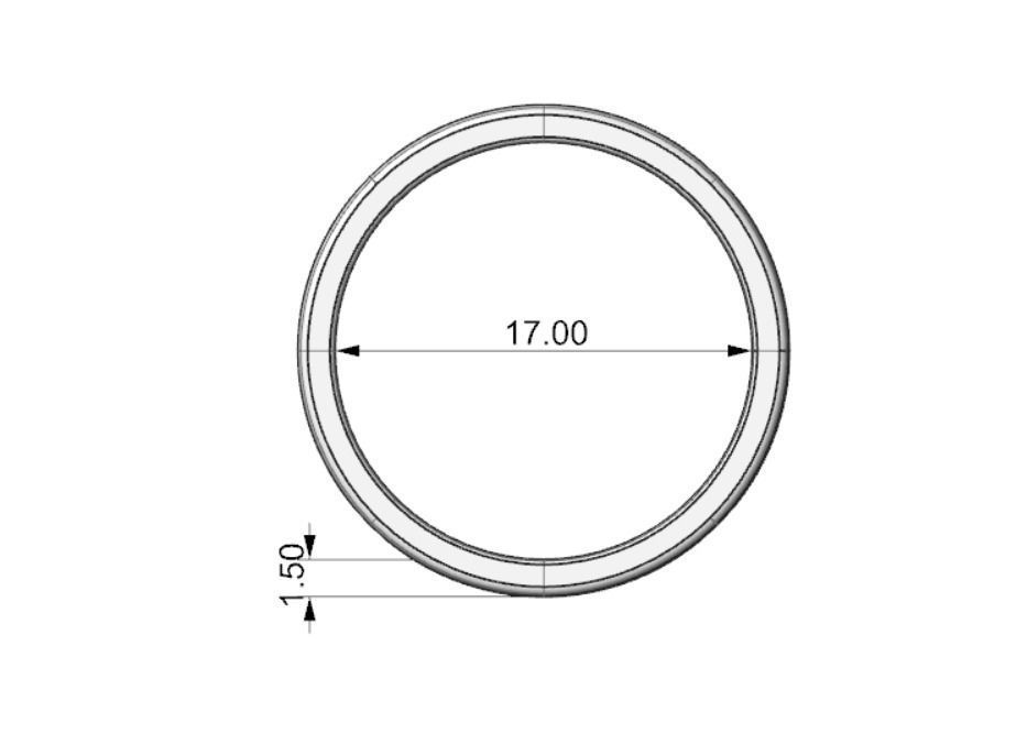 55 Rings 3D print model_4