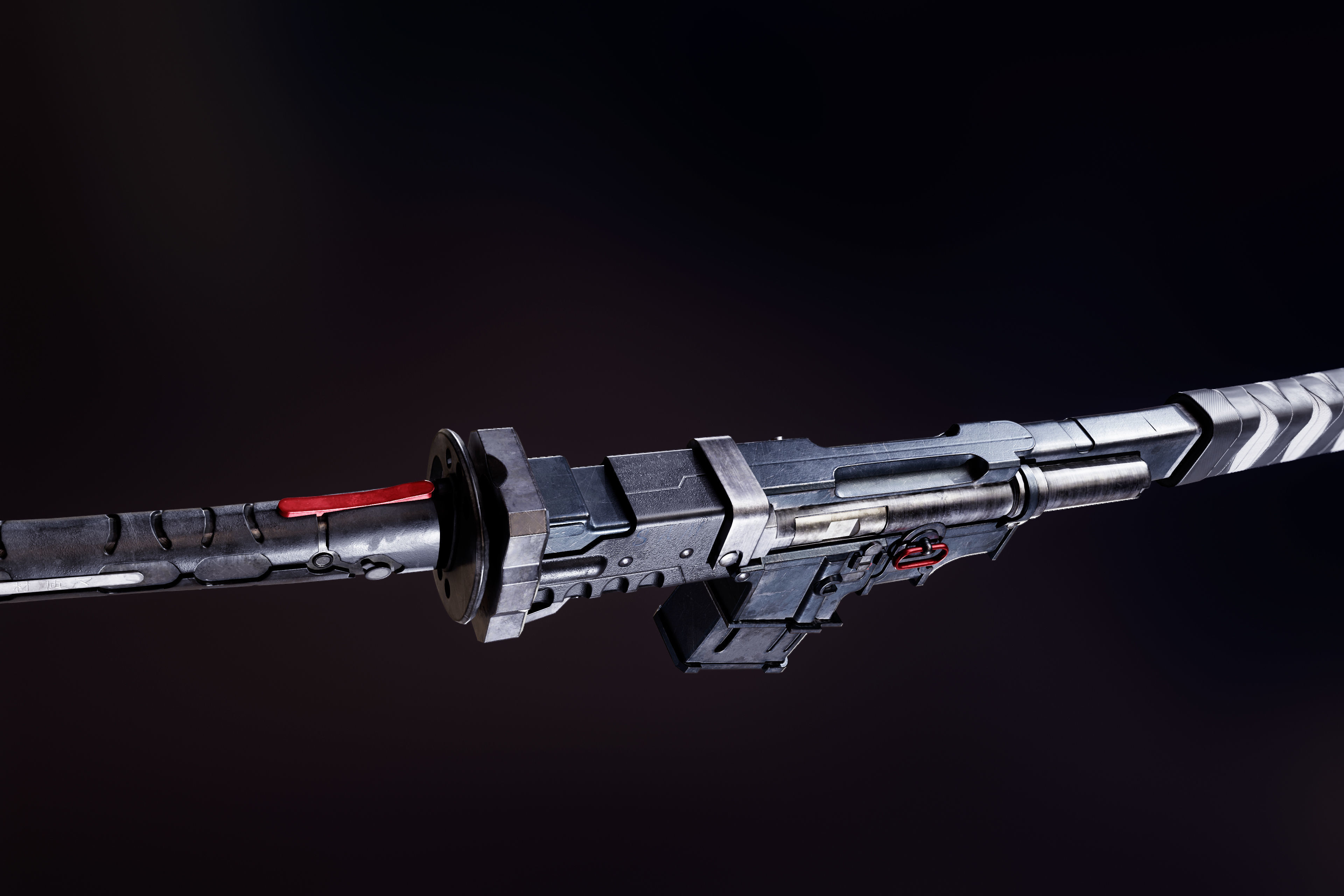 Muramasa sword Low-poly 3D model_14