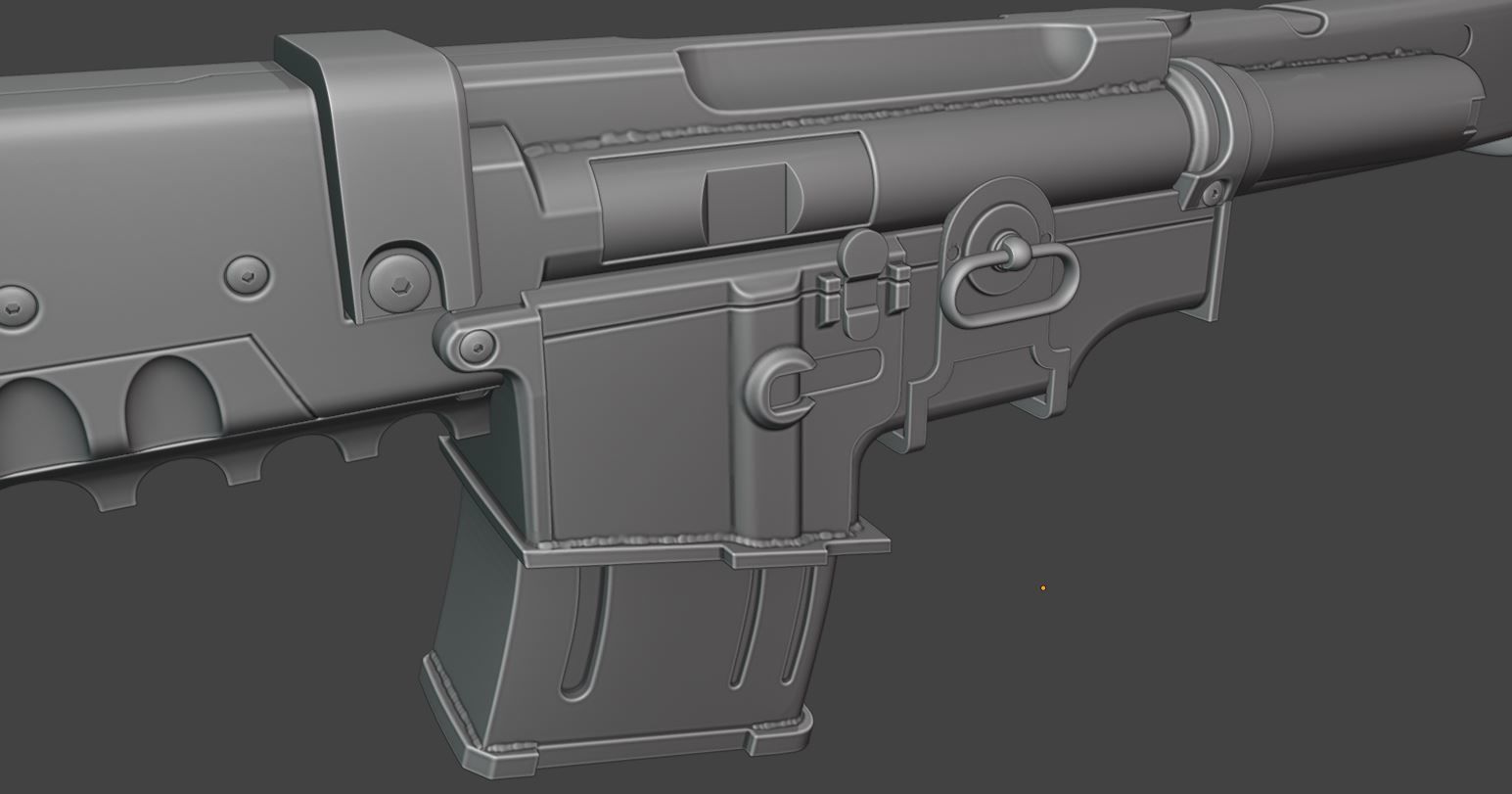 Muramasa sword Low-poly 3D model_4