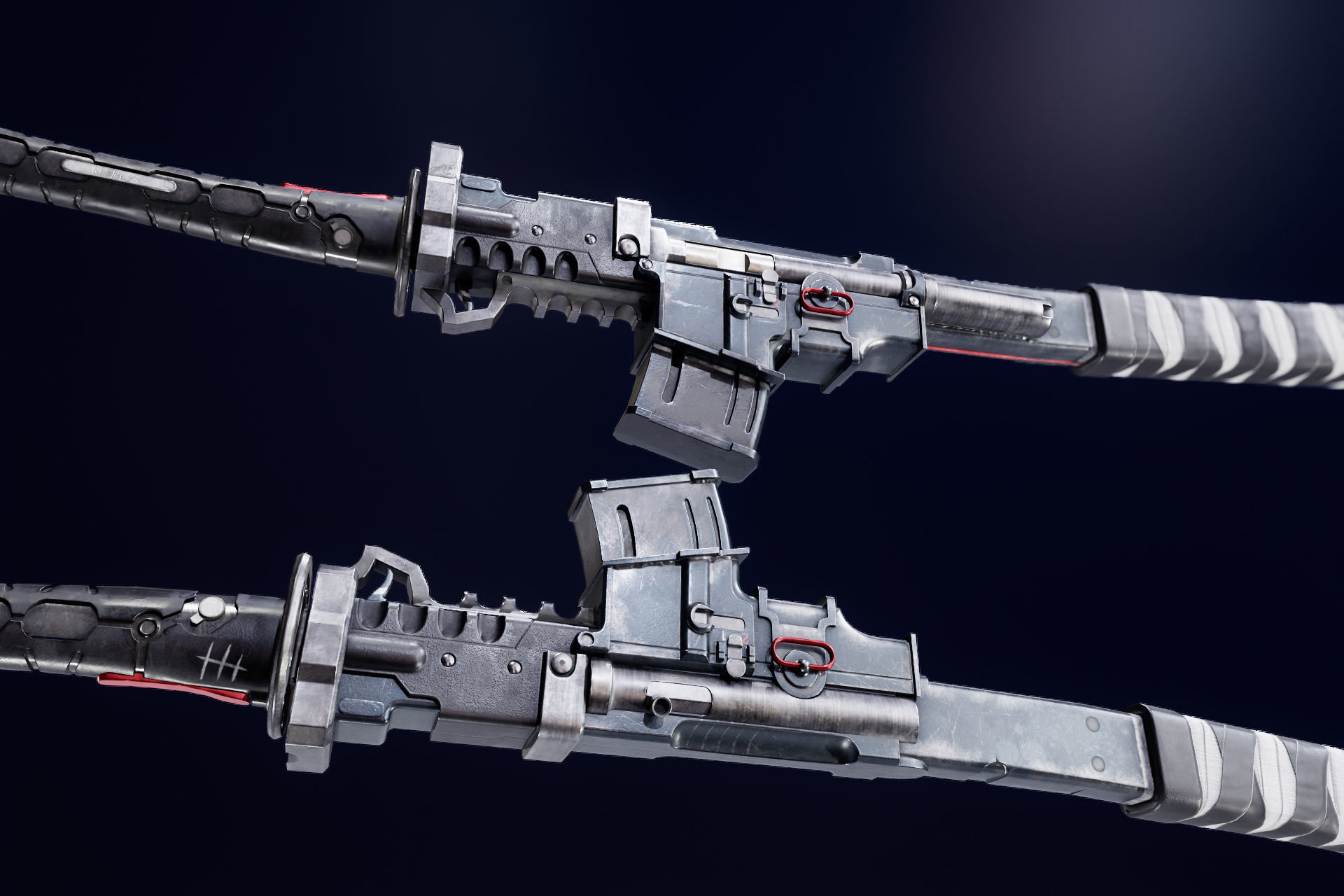 Muramasa sword Low-poly 3D model_10