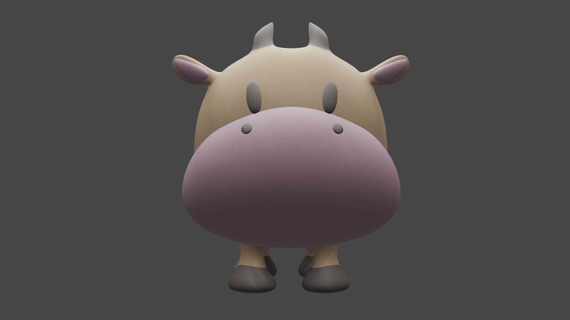 Harvest Cow 3D print model_1