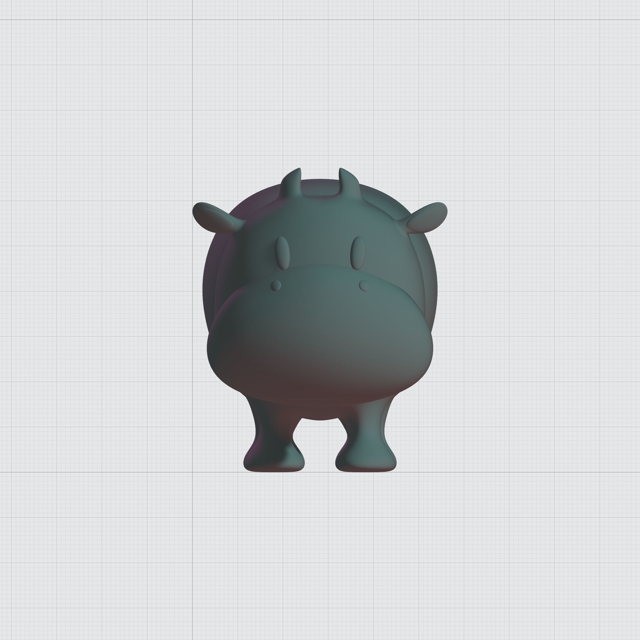 Harvest Cow 3D print model_2