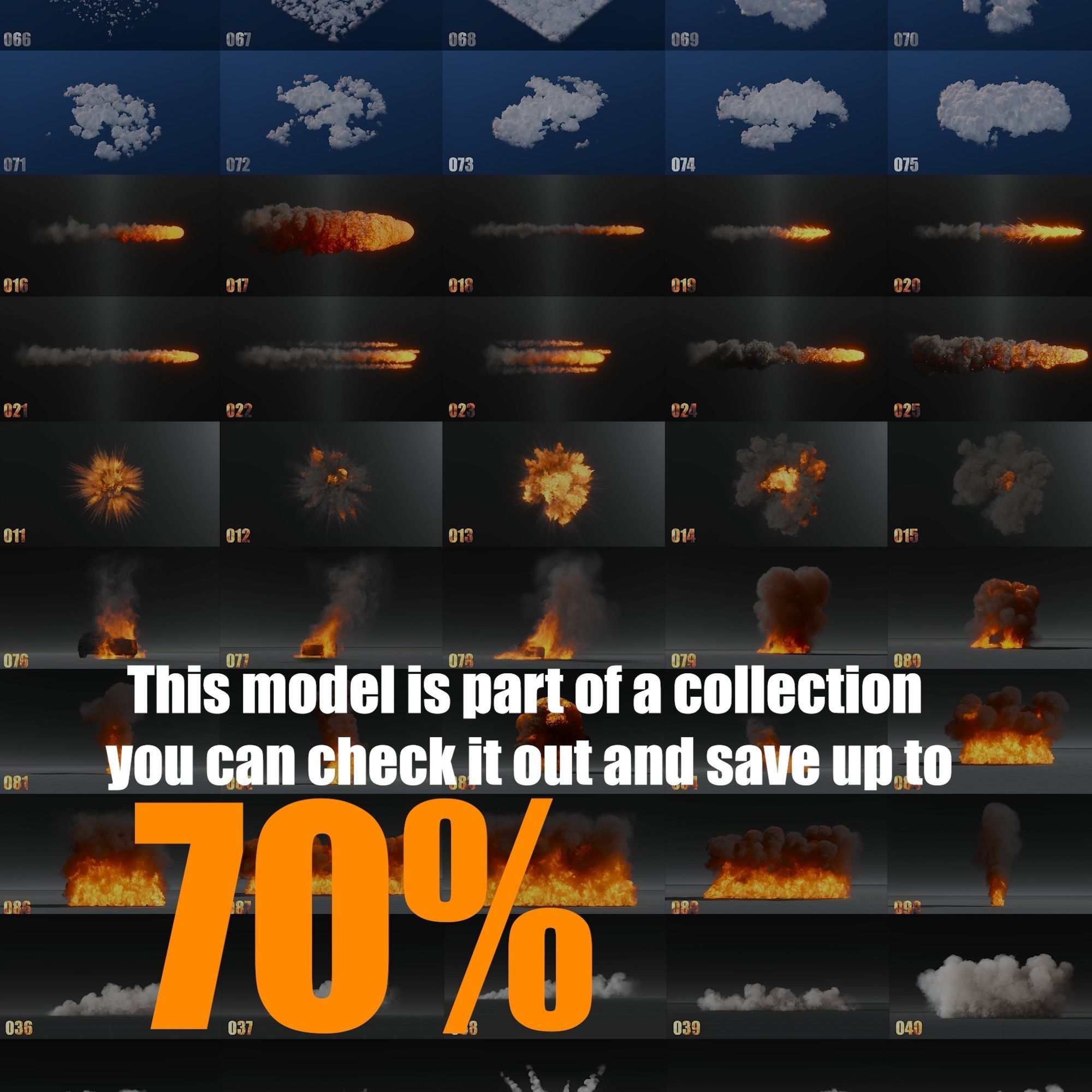 High Resolution 3D Meteorite Models Pack 3D model_3