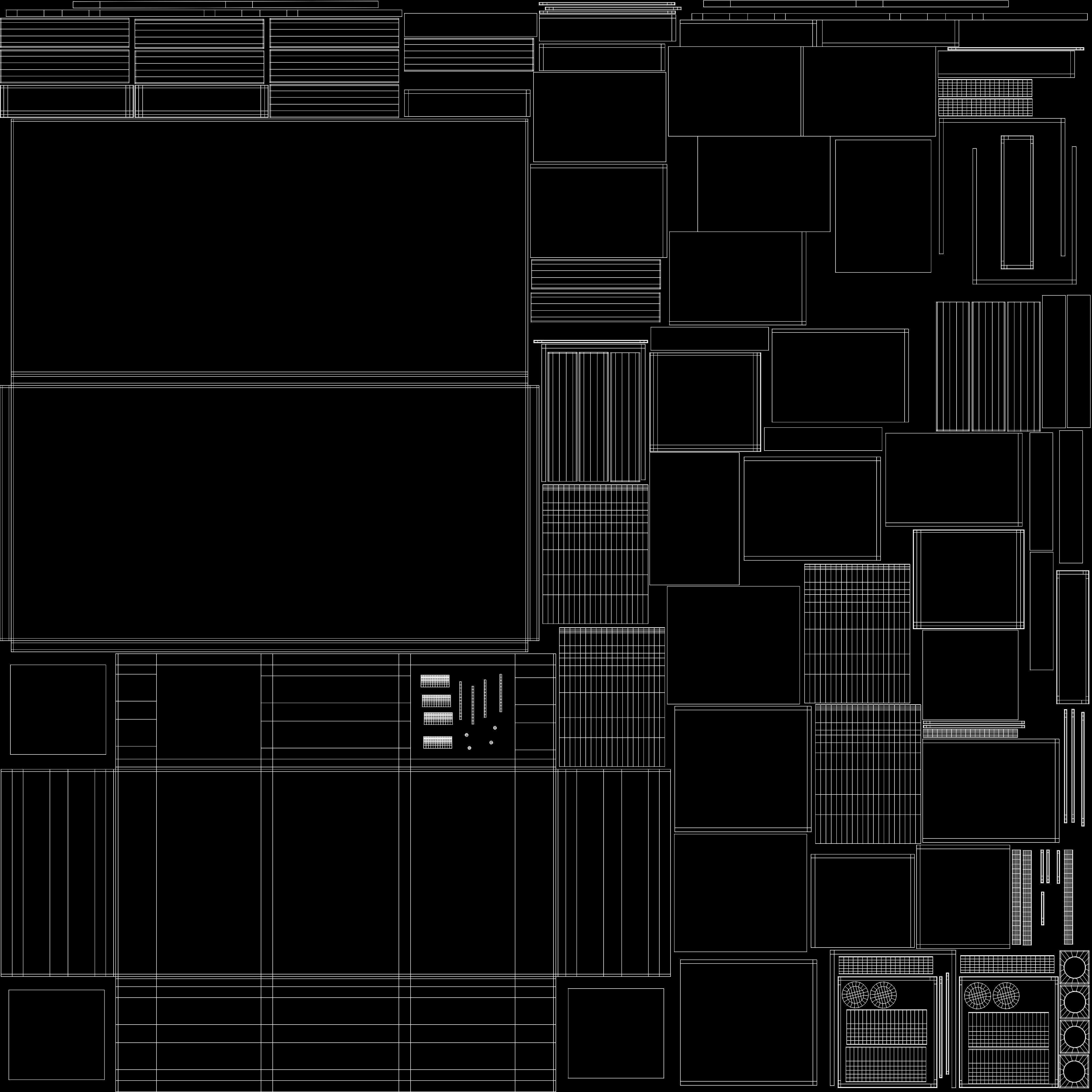 Wooden Table Low-poly 3D model_7