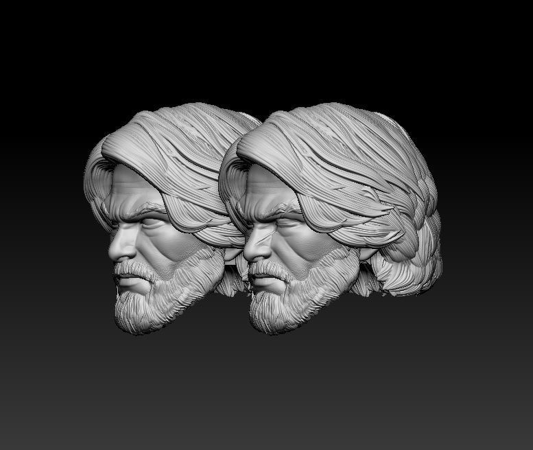 Merciless - Headsculpt for Action Figures 3D print model_2