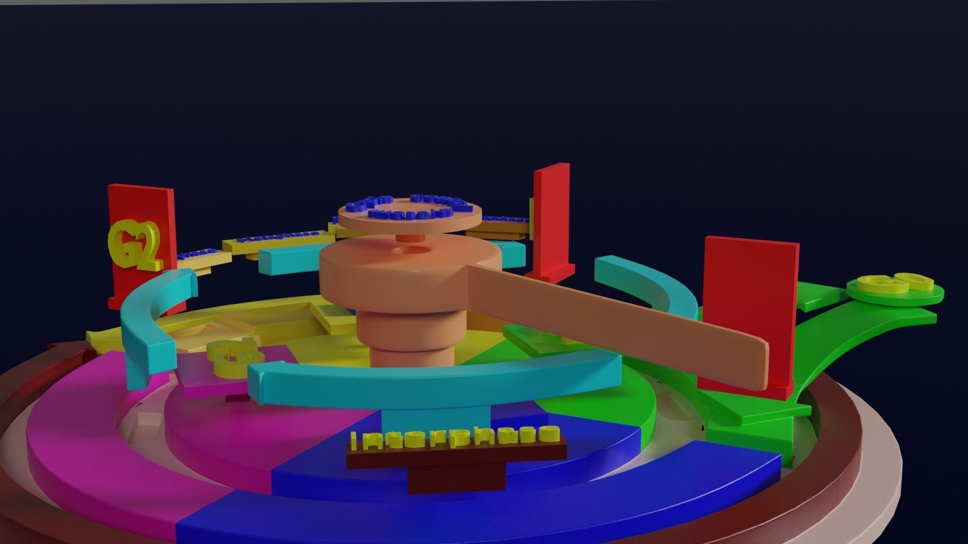 Cell Cycle phases stages and check points 3d print model 3D print model_30