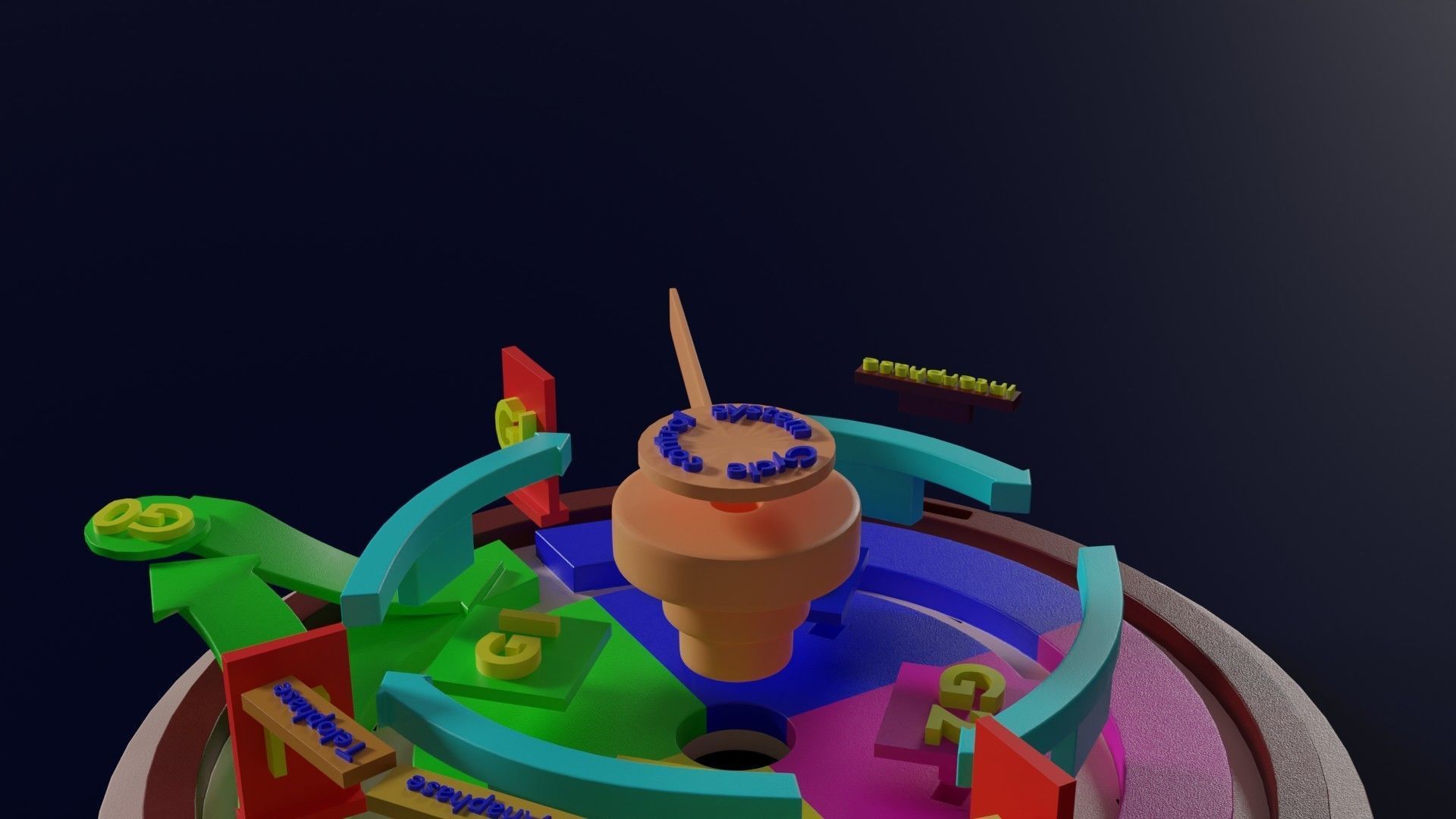 Cell Cycle phases stages and check points 3d print model 3D print model_40