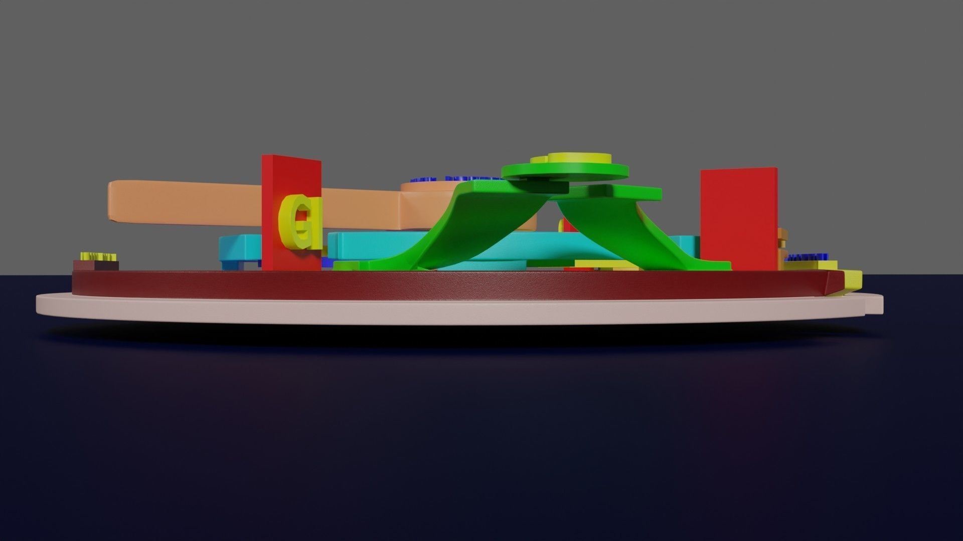 Cell Cycle phases stages and check points 3d print model 3D print model_13