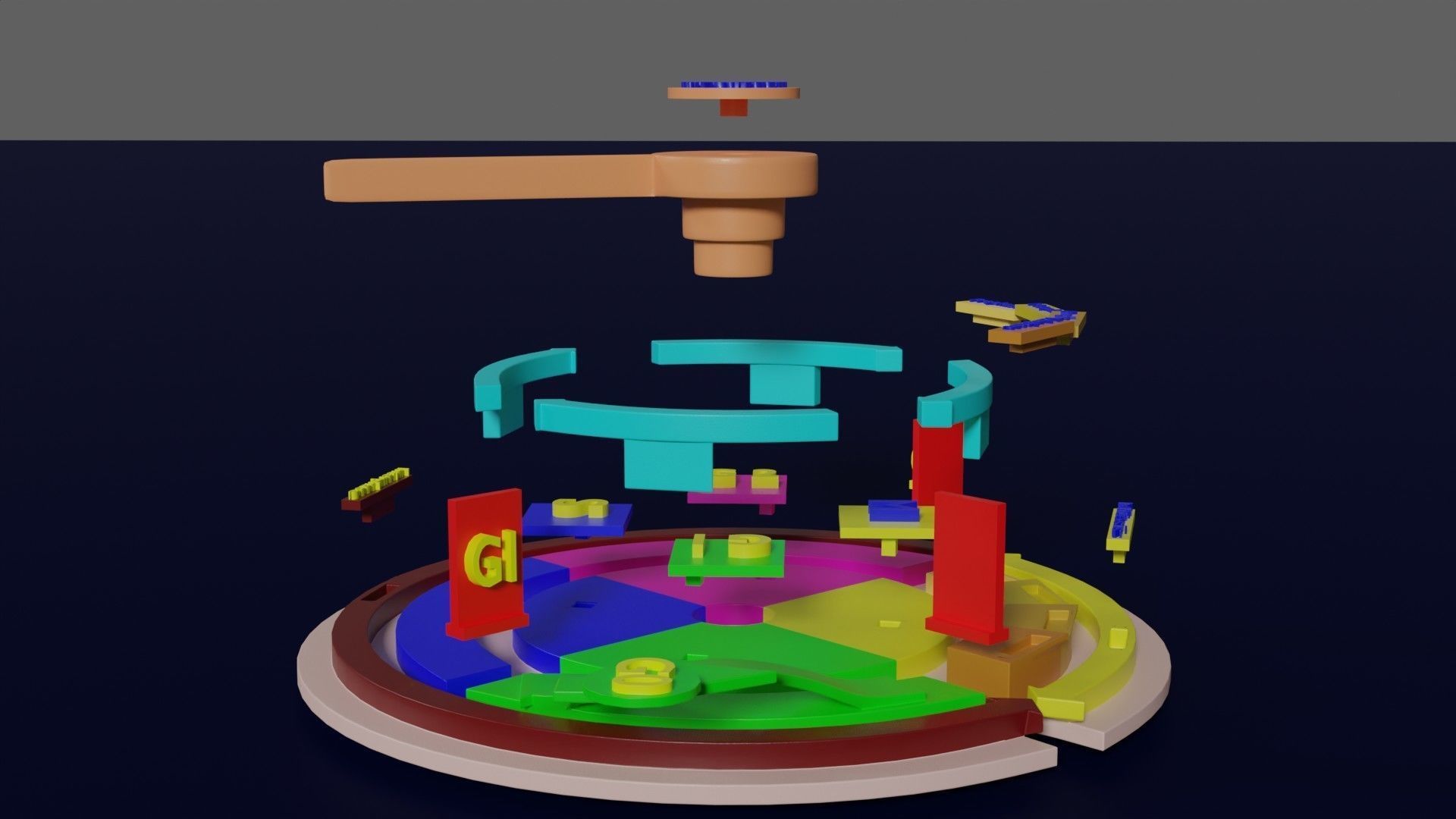 Cell Cycle phases stages and check points 3d print model 3D print model_27