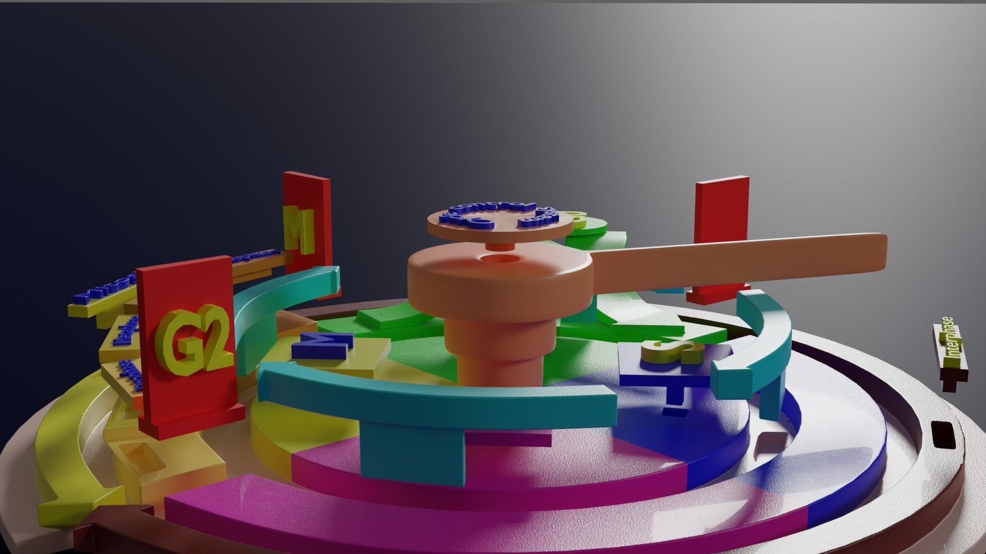 Cell Cycle phases stages and check points 3d print model 3D print model_33