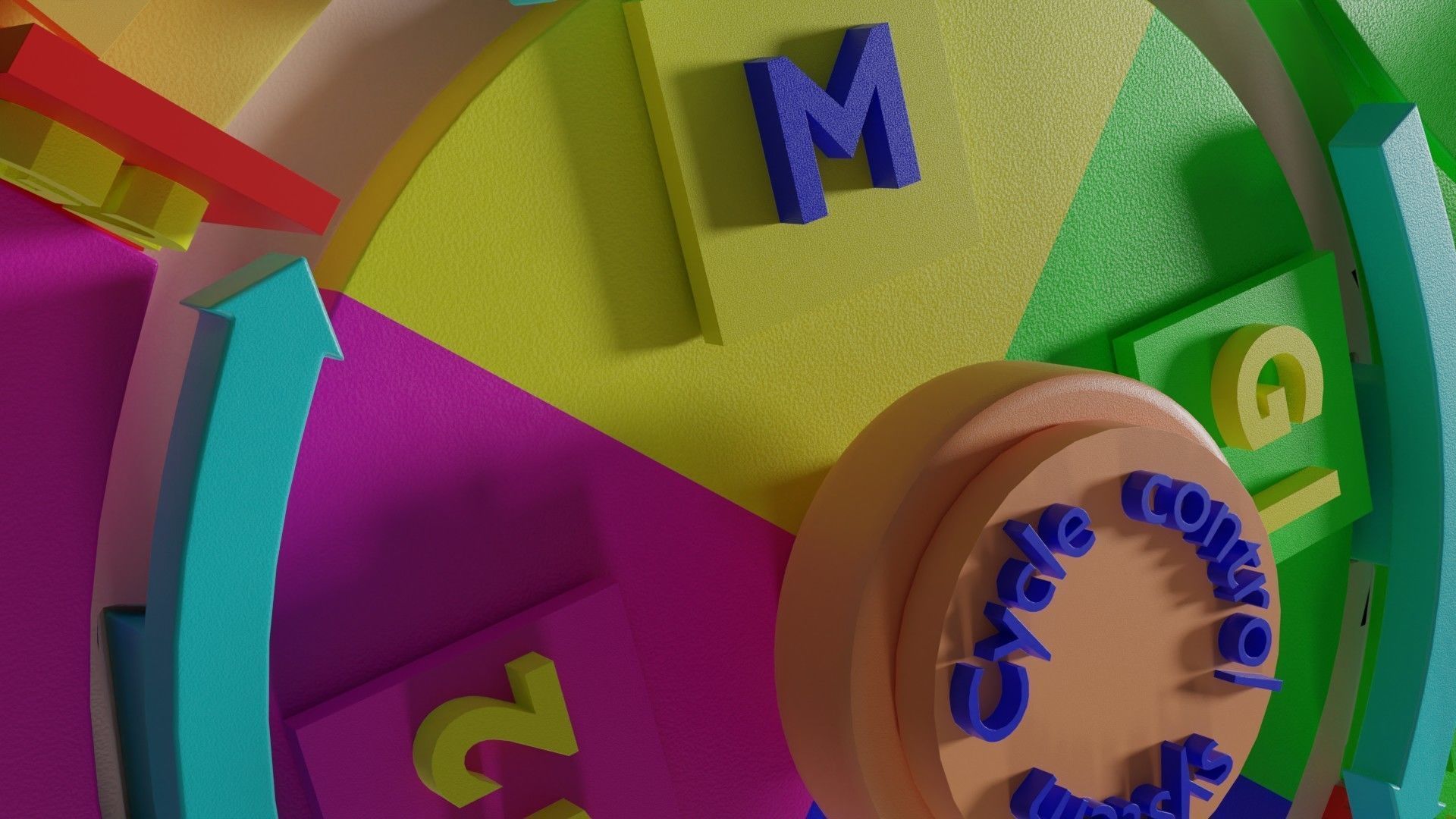 Cell Cycle phases stages and check points 3d print model 3D print model_16