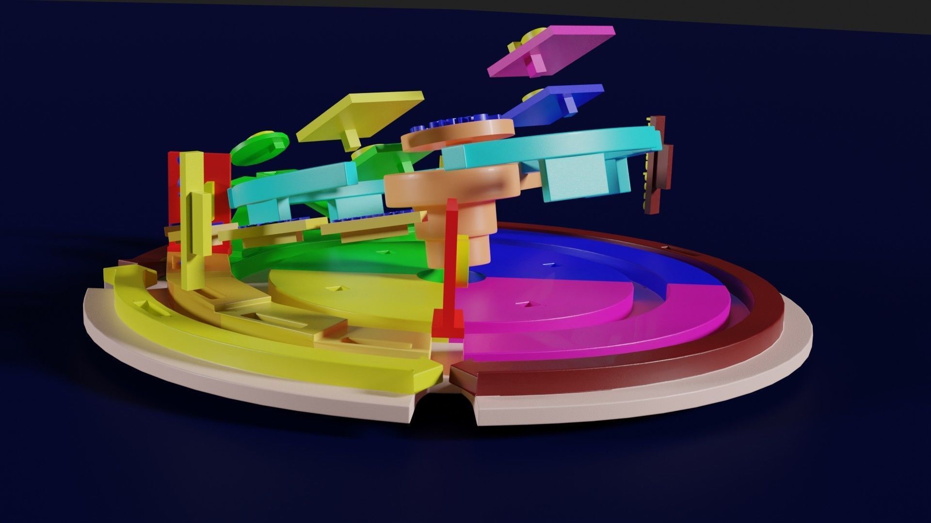 Cell Cycle phases stages and check points 3d print model 3D print model_46