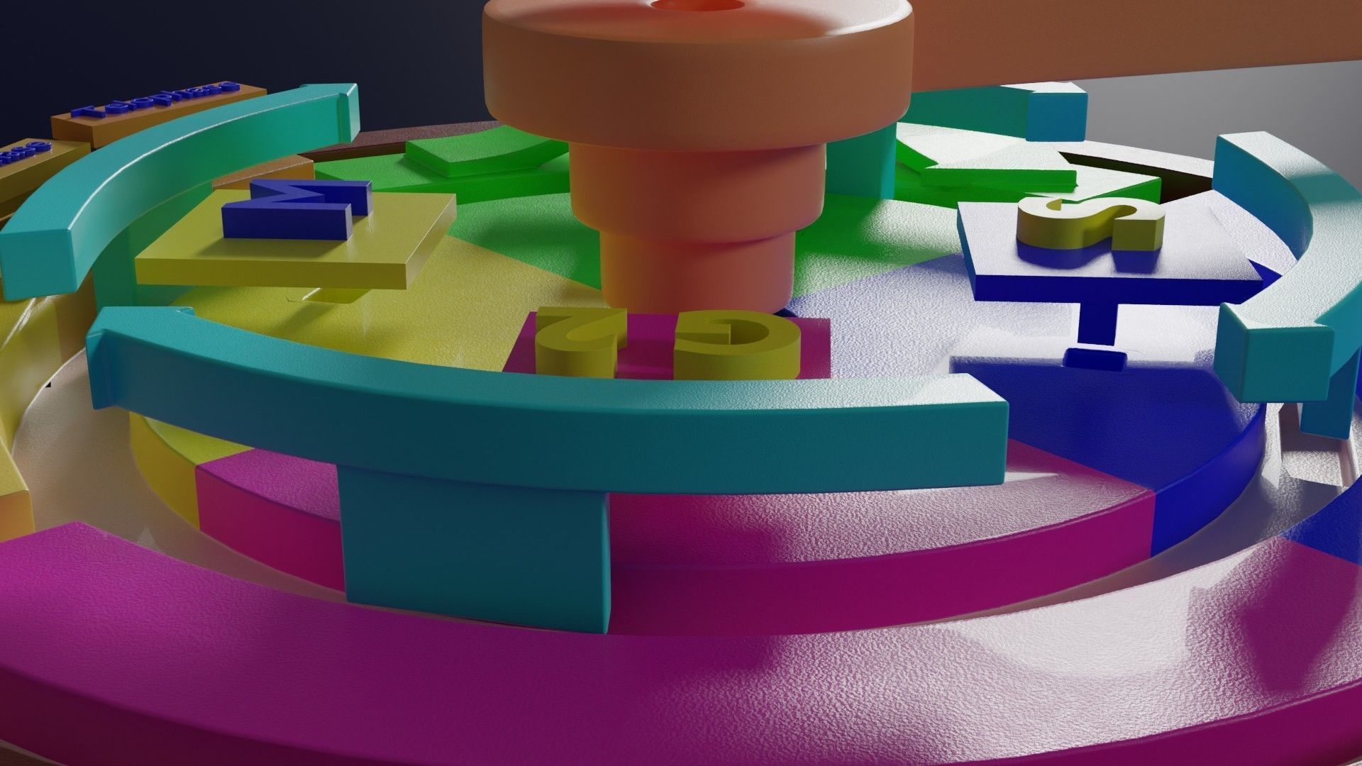 Cell Cycle phases stages and check points 3d print model 3D print model_43