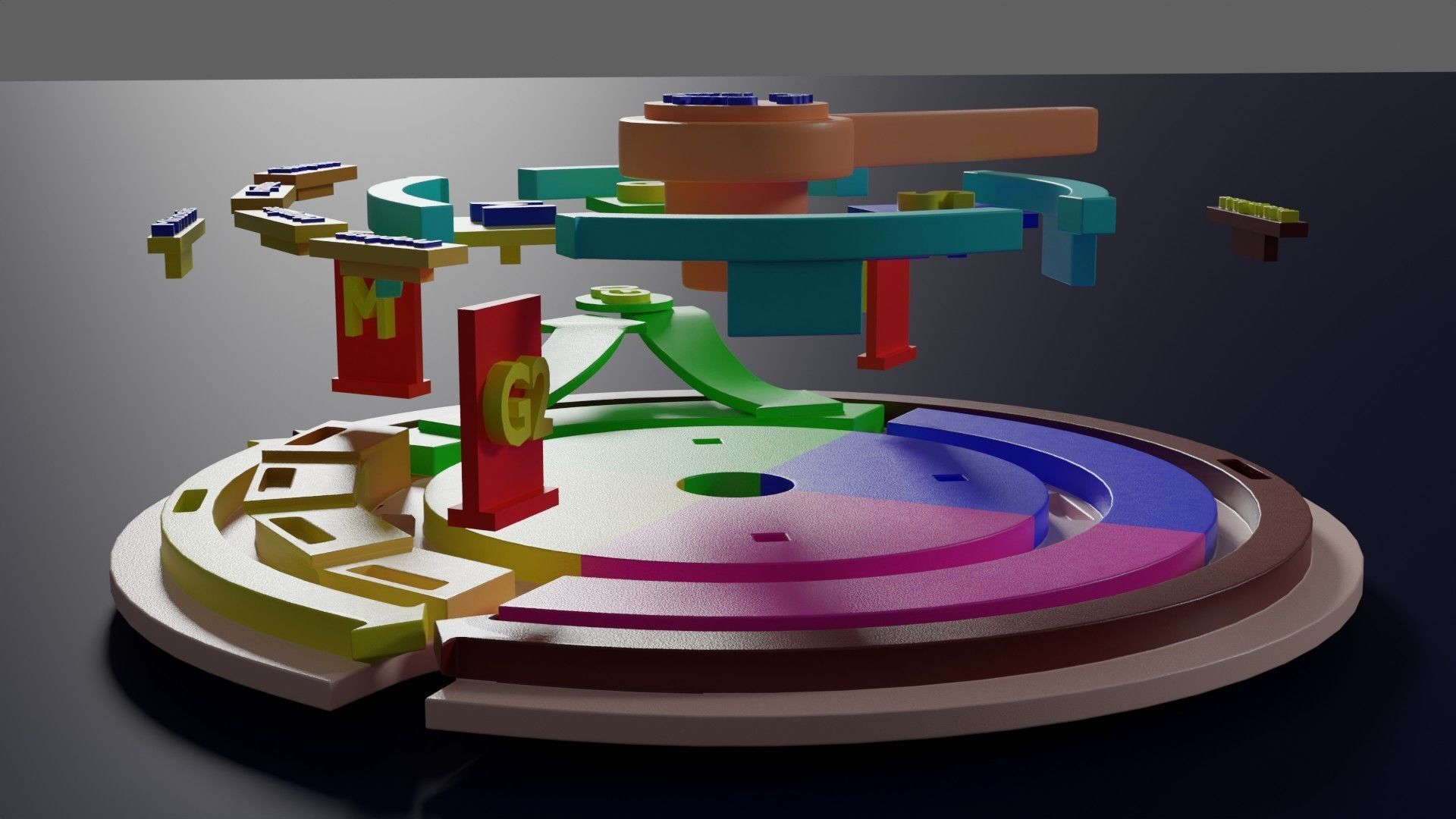 Cell Cycle phases stages and check points 3d print model 3D print model_24