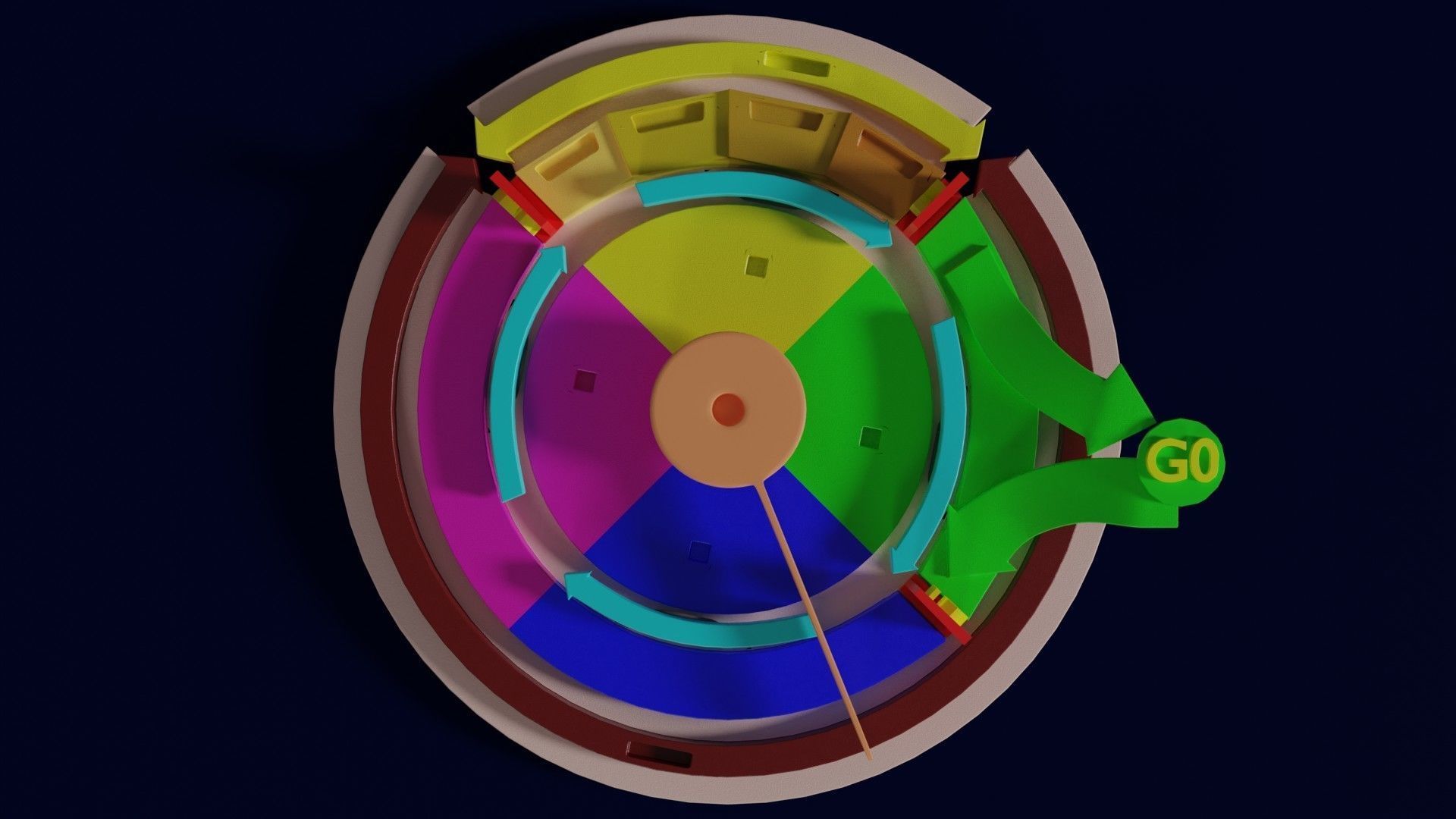 Cell Cycle phases stages and check points 3d print model 3D print model_45