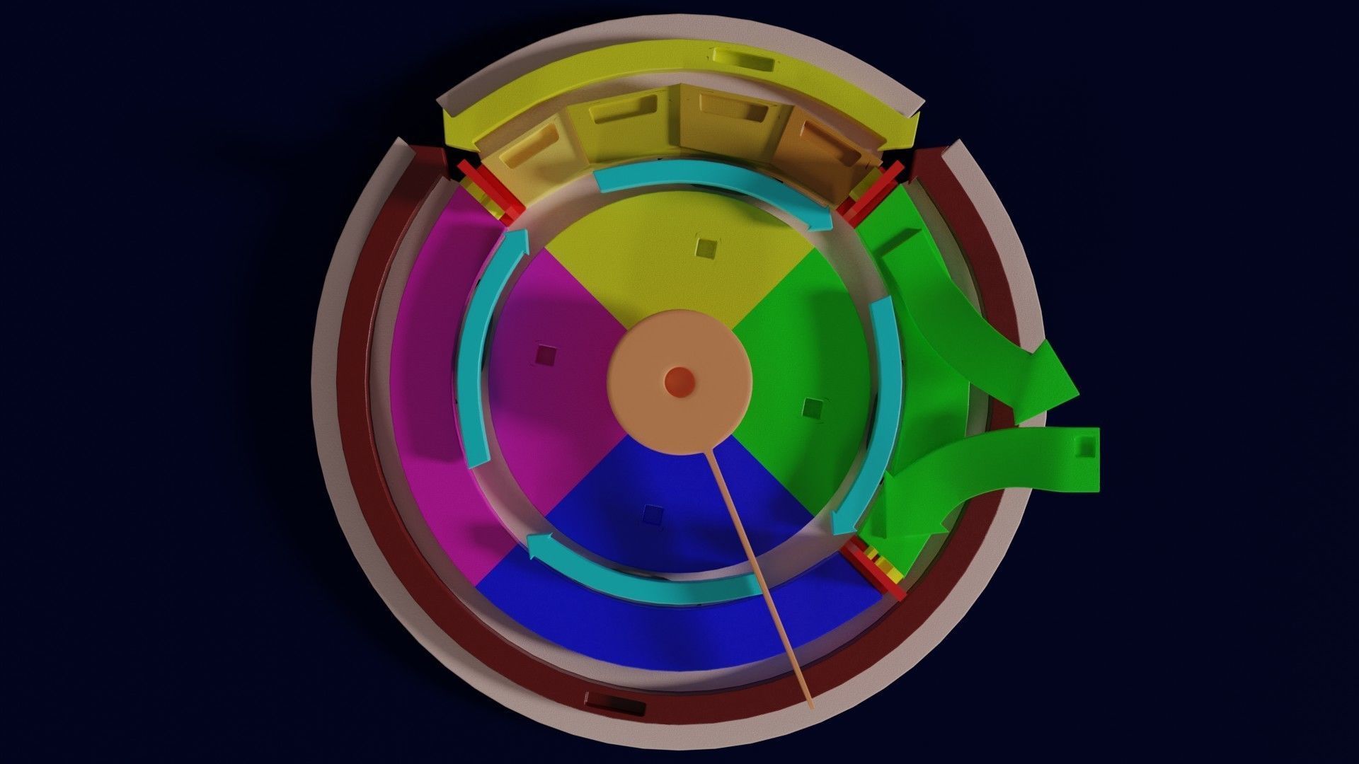 Cell Cycle phases stages and check points 3d print model 3D print model_44