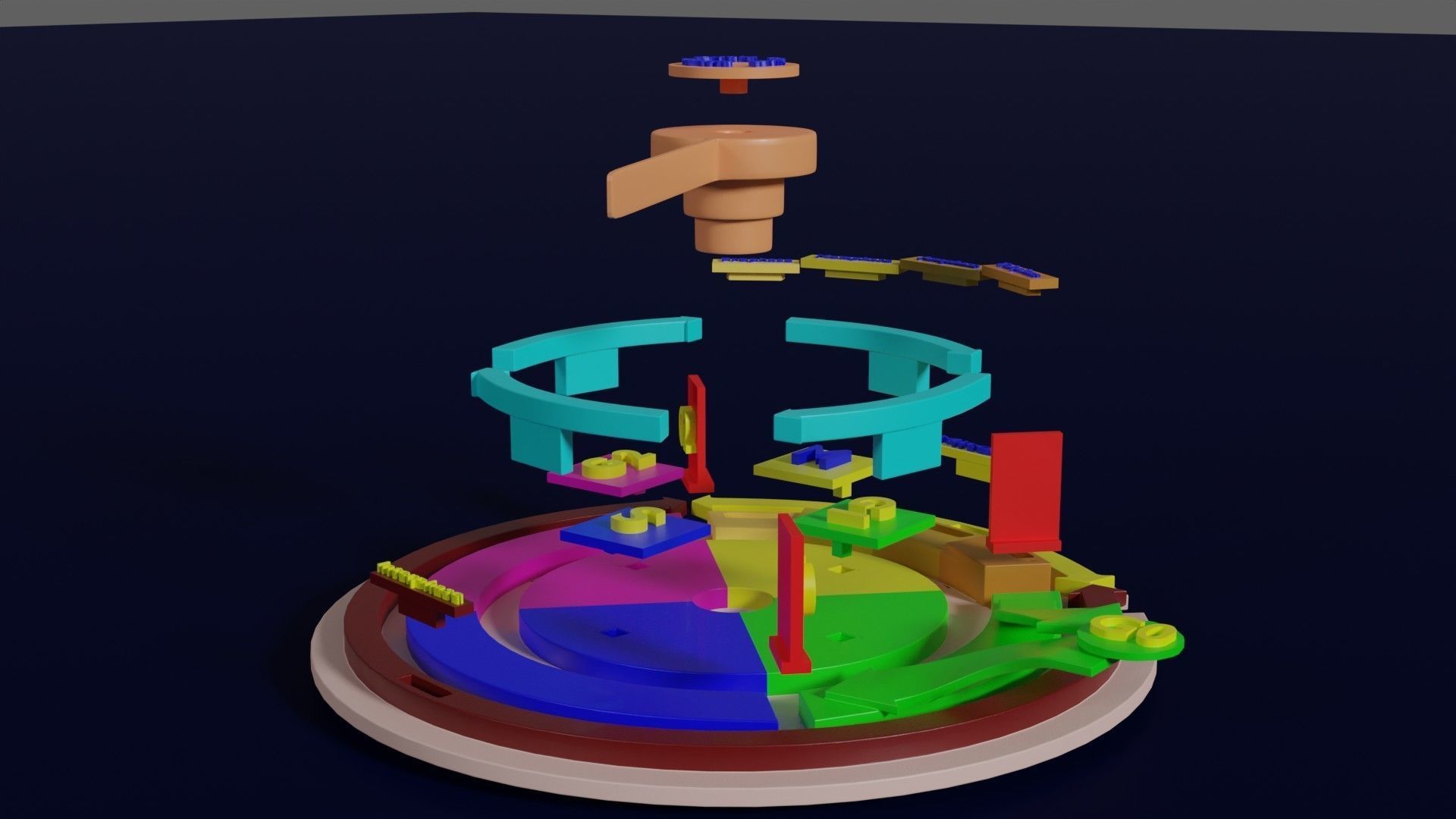 Cell Cycle phases stages and check points 3d print model 3D print model_23
