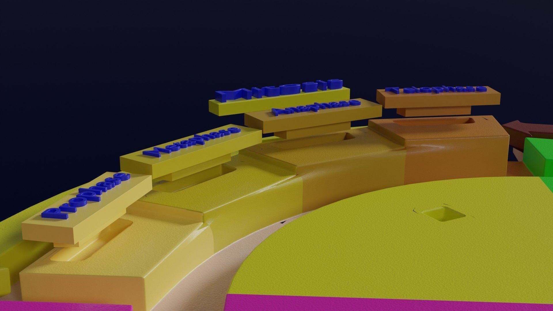 Cell Cycle phases stages and check points 3d print model 3D print model_52