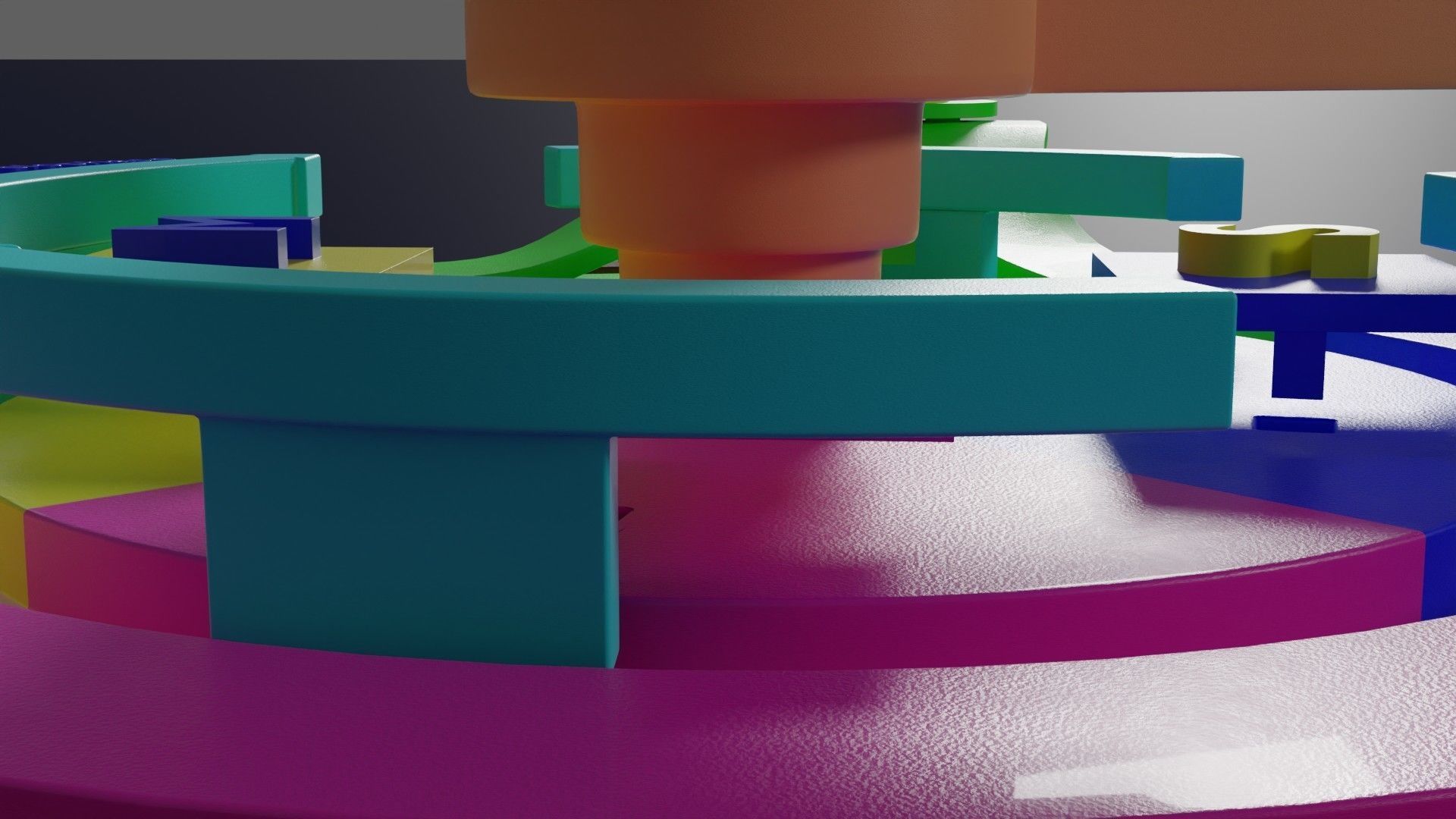 Cell Cycle phases stages and check points 3d print model 3D print model_49