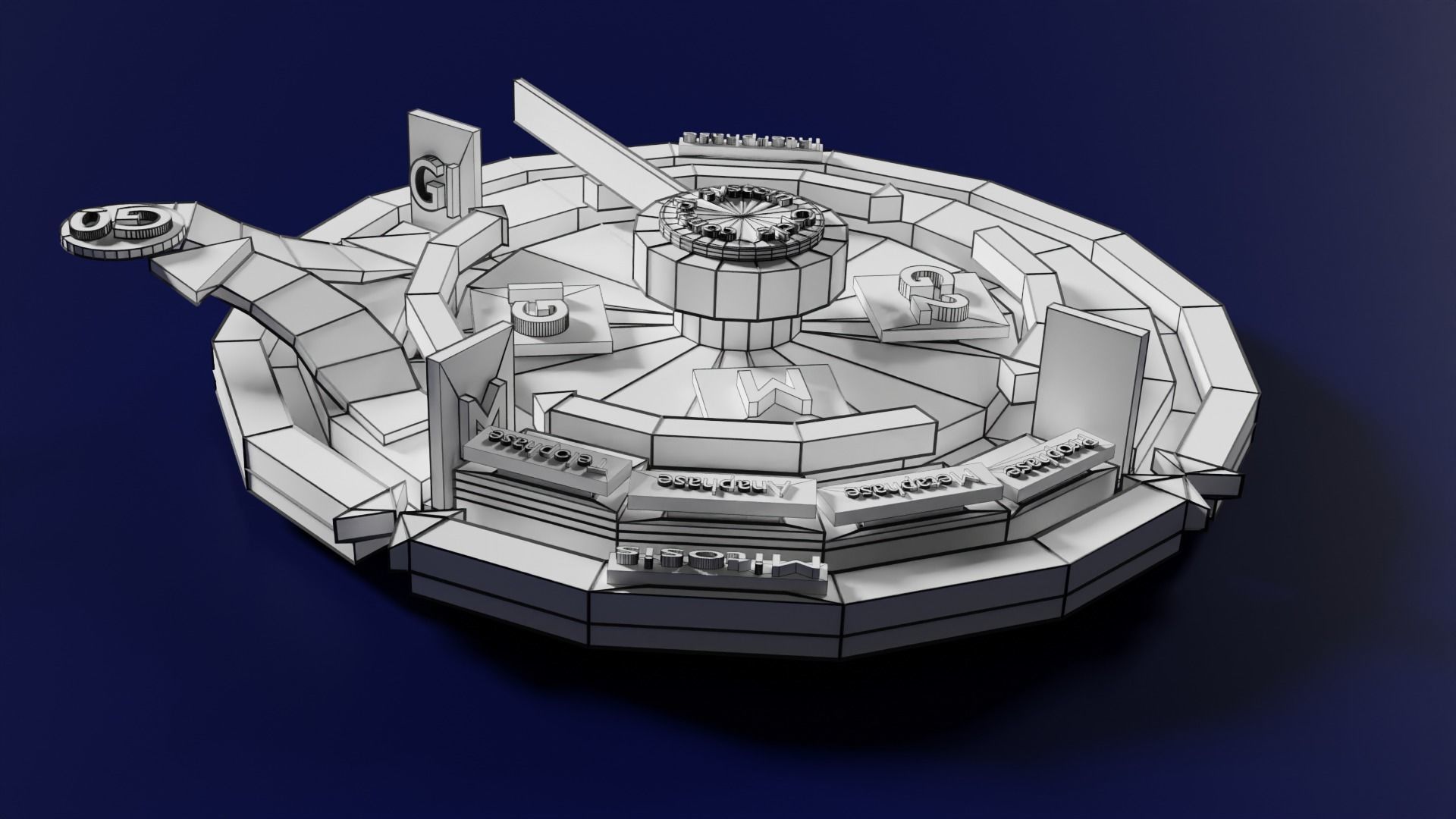 Cell Cycle phases stages and check points 3d print model 3D print model_75