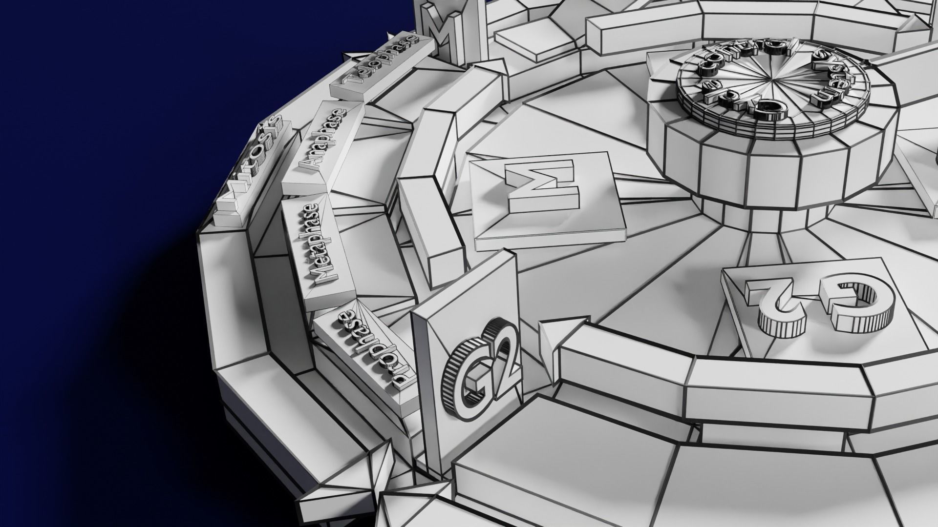 Cell Cycle phases stages and check points 3d print model 3D print model_67