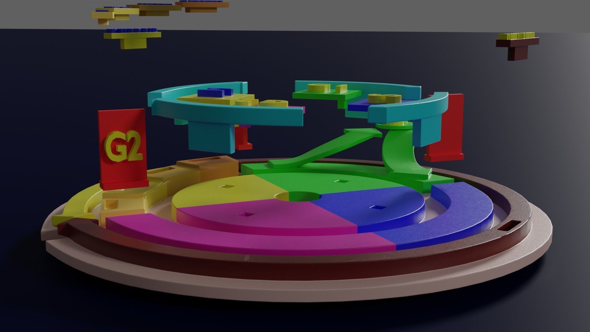 Cell Cycle phases stages and check points 3d print model 3D print model_19
