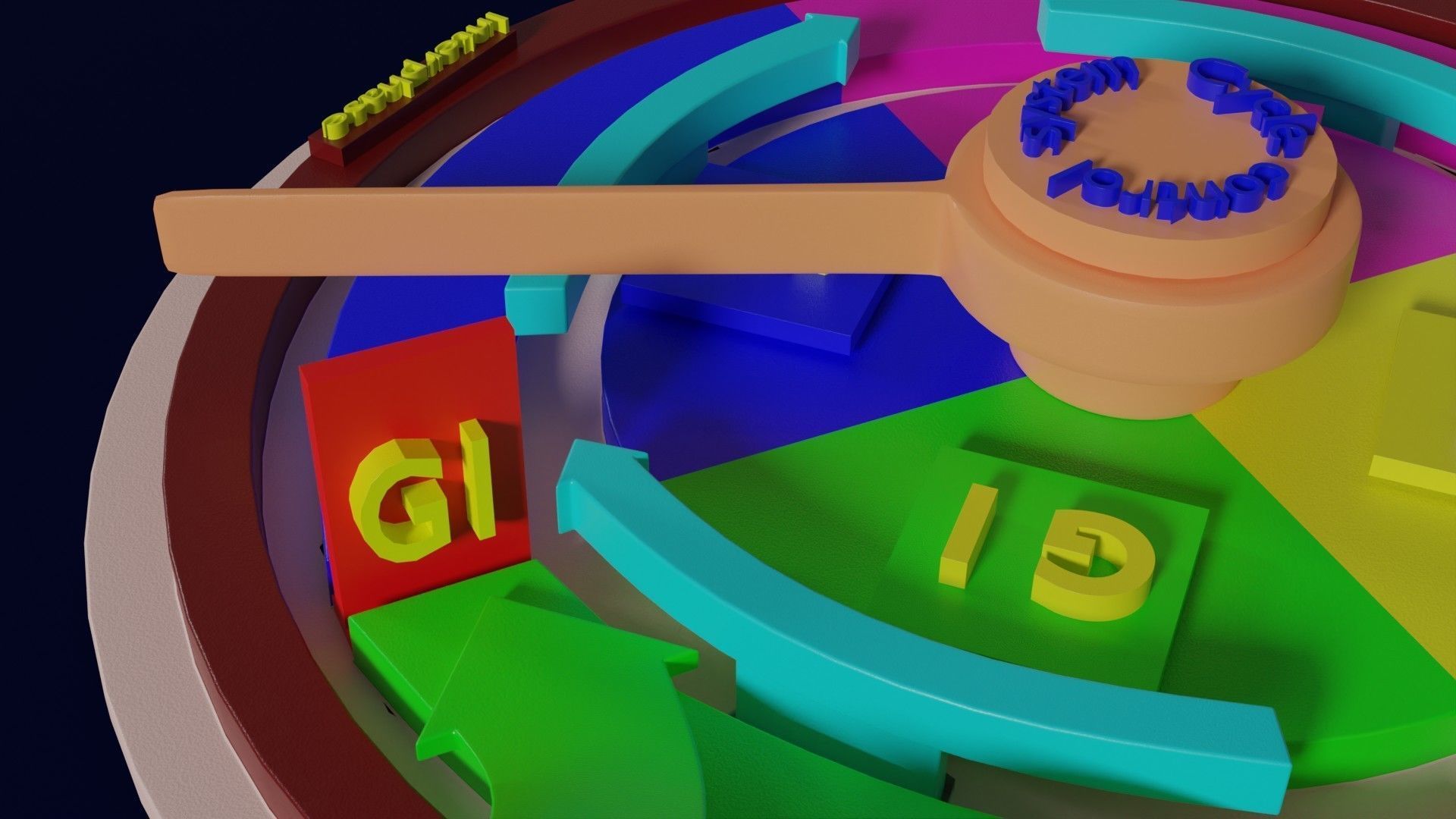 Cell Cycle phases stages and check points 3d print model 3D print model_18