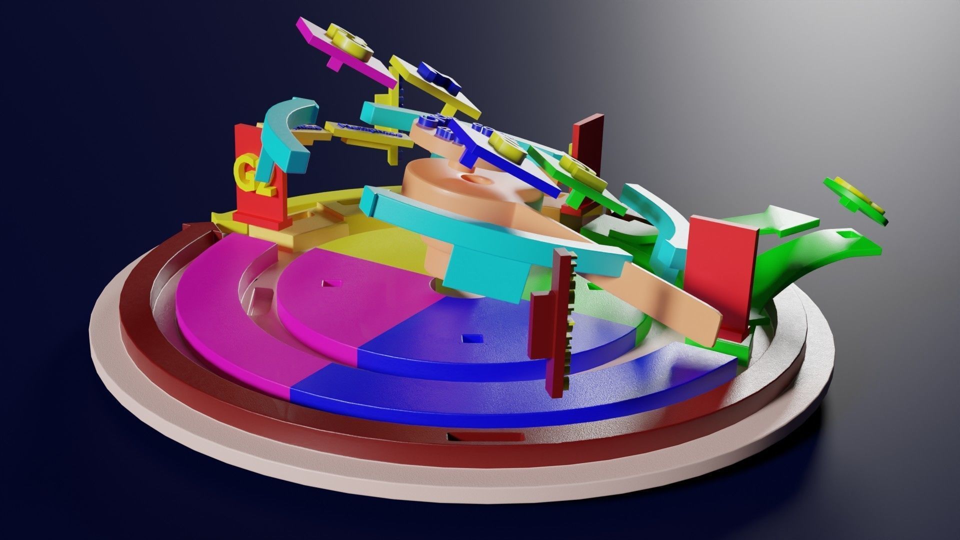 Cell Cycle phases stages and check points 3d print model 3D print model_29