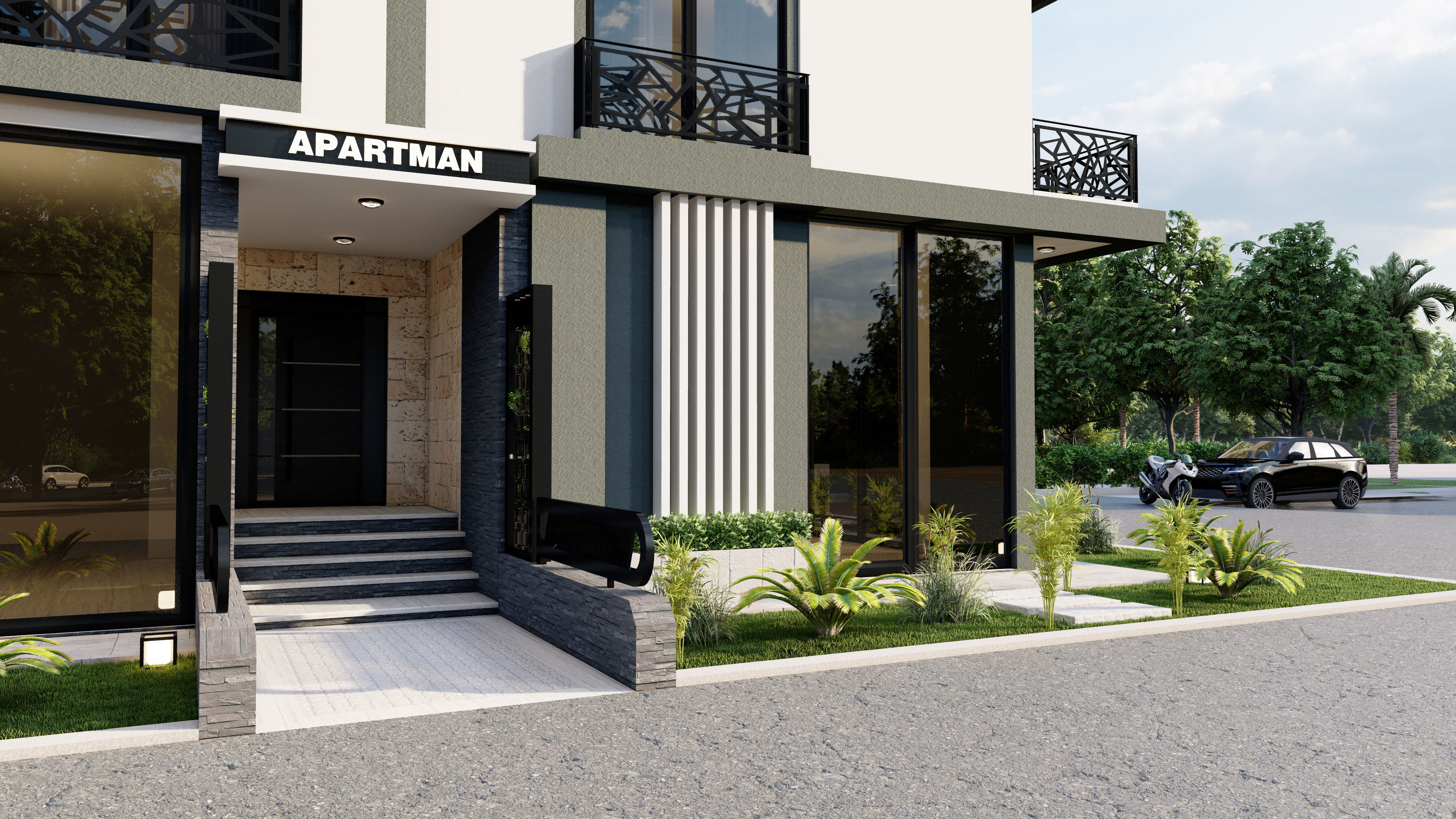 modern apartment model  sketchup code 12 3D model_5