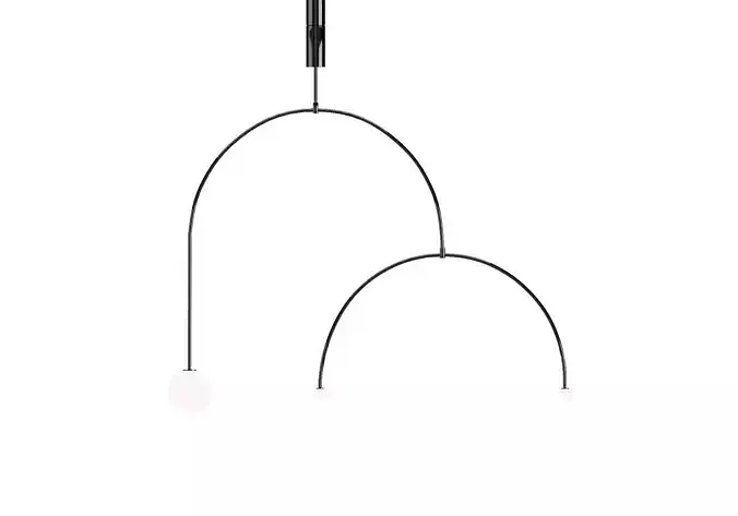 MOBILE CHANDELIER 3D model