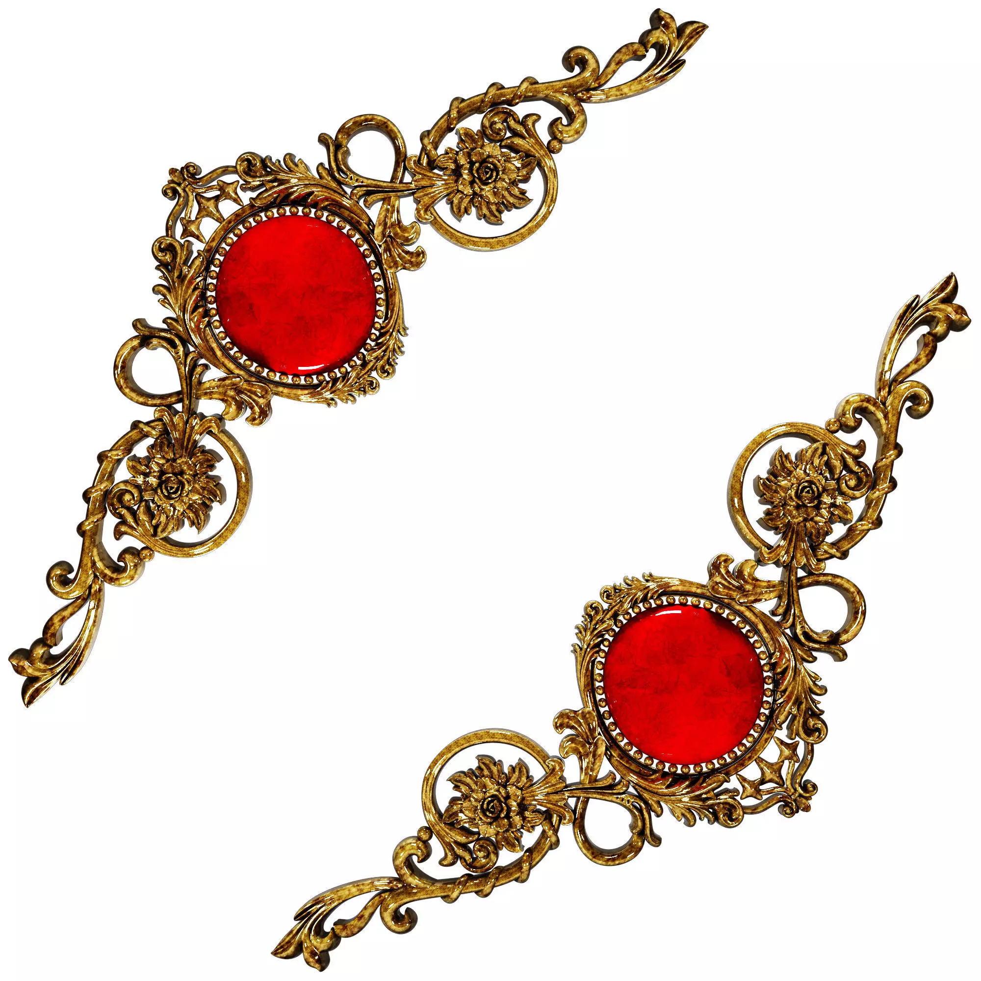 Decorative Ornamental 42 3D model