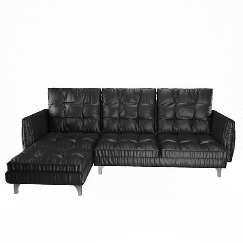 sofa leather 3D model