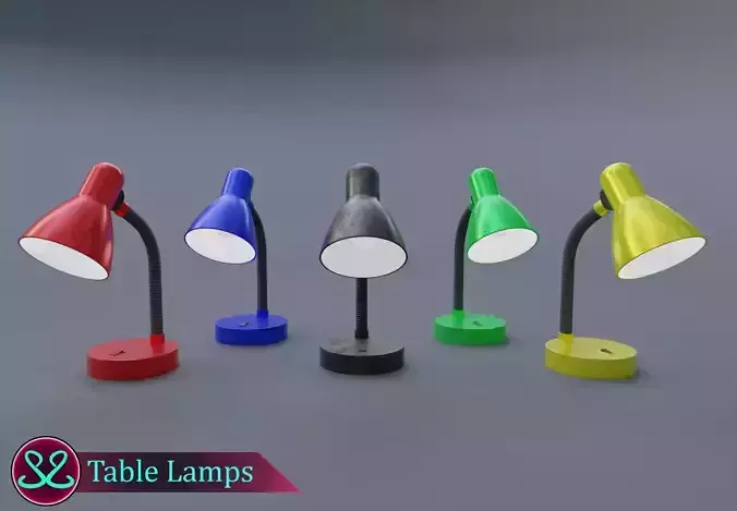 Awesome Table Lamps Retro Lamp Pack