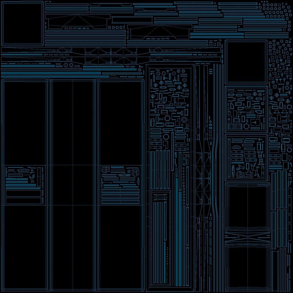 Railway Boxcar 3D model_13