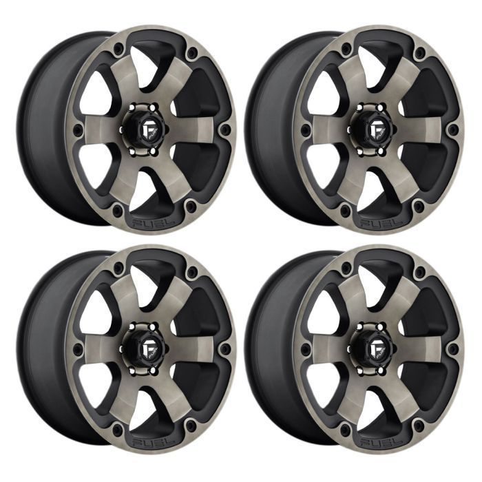 Fuel Beast Wheel Black With Dark Tint Face F150 Raptor 3D model CGTrader