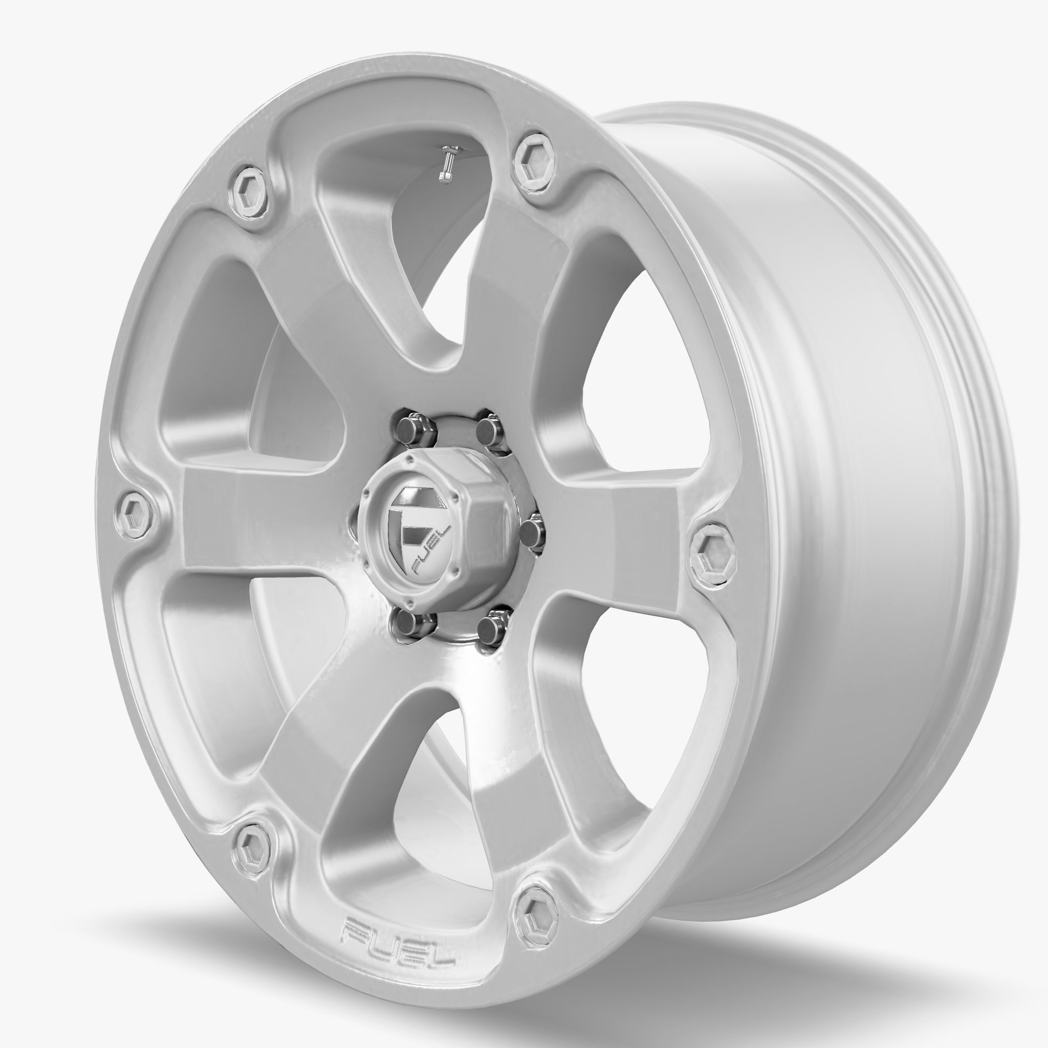 Fuel Beast Wheel Black With Dark Tint Face F150 Raptor 3D model CGTrader