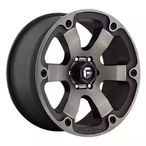 Fuel Beast Wheel Black With Dark Tint Face F150 Raptor 3D model