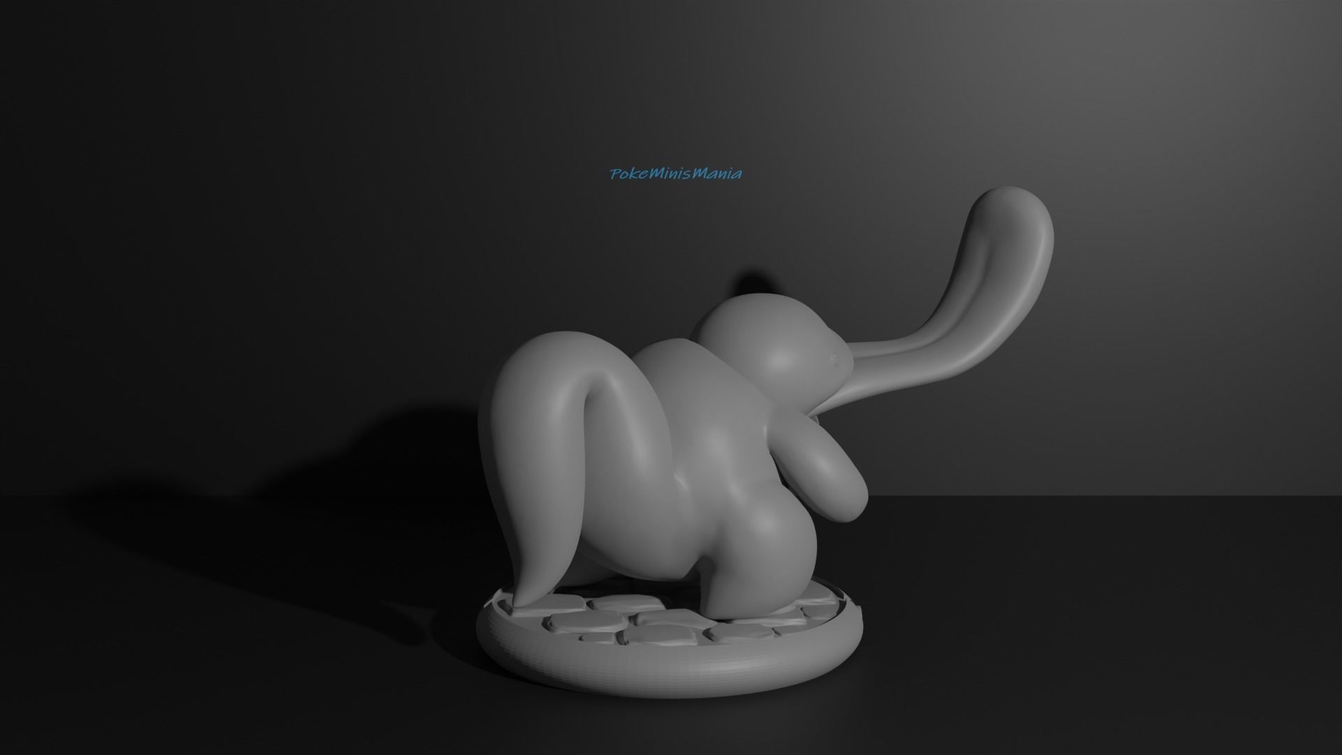 Lickitung pokemon 3D print model 3D print model_6