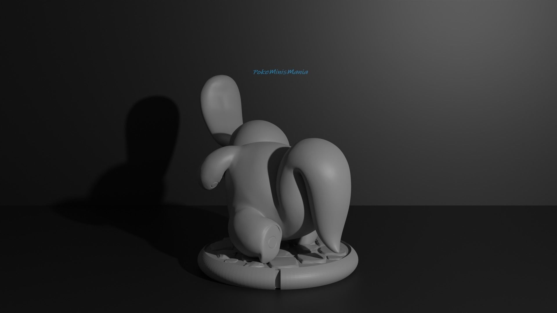 Lickitung pokemon 3D print model 3D print model_7