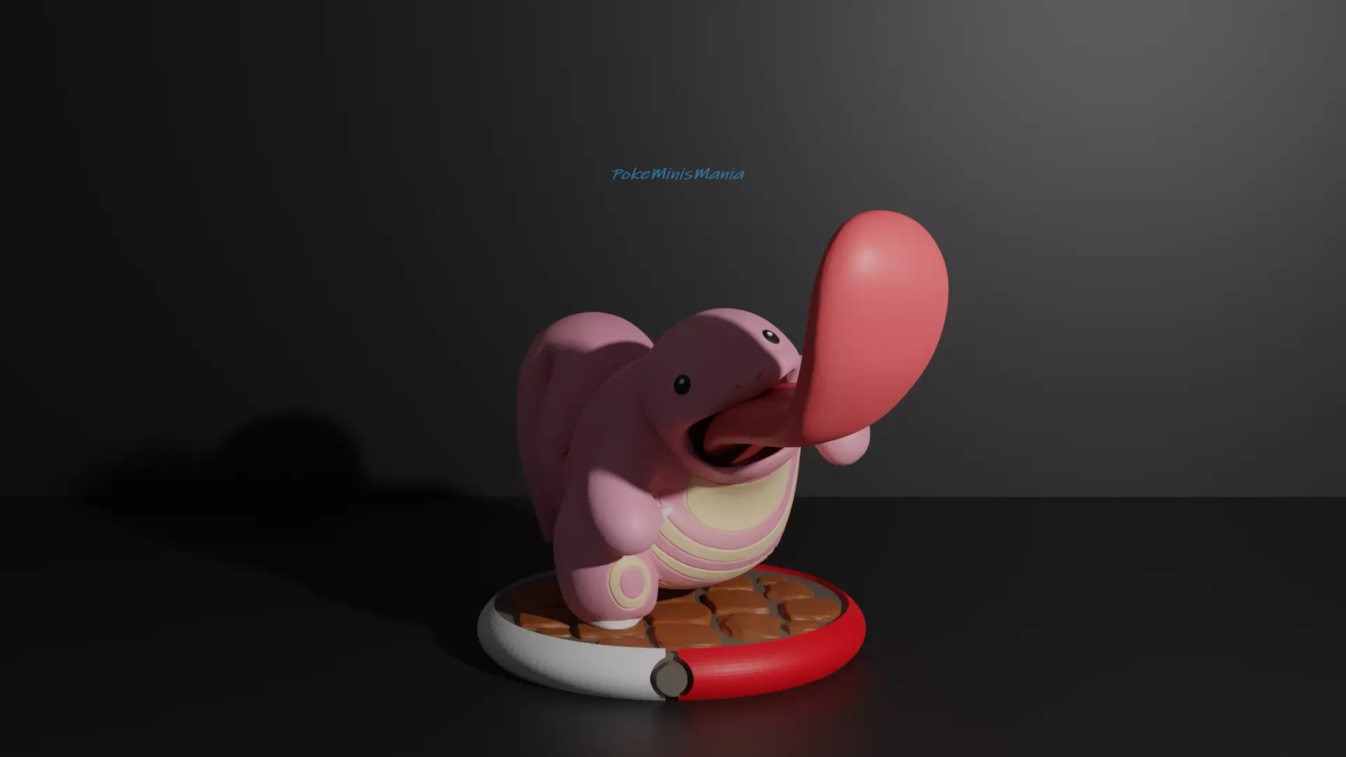 Lickitung pokemon 3D print model 3D print model_0