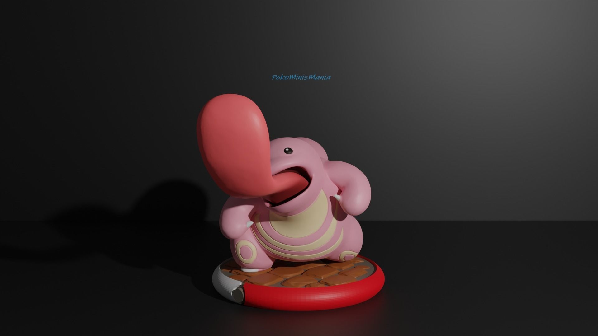 Lickitung pokemon 3D print model 3D print model_1