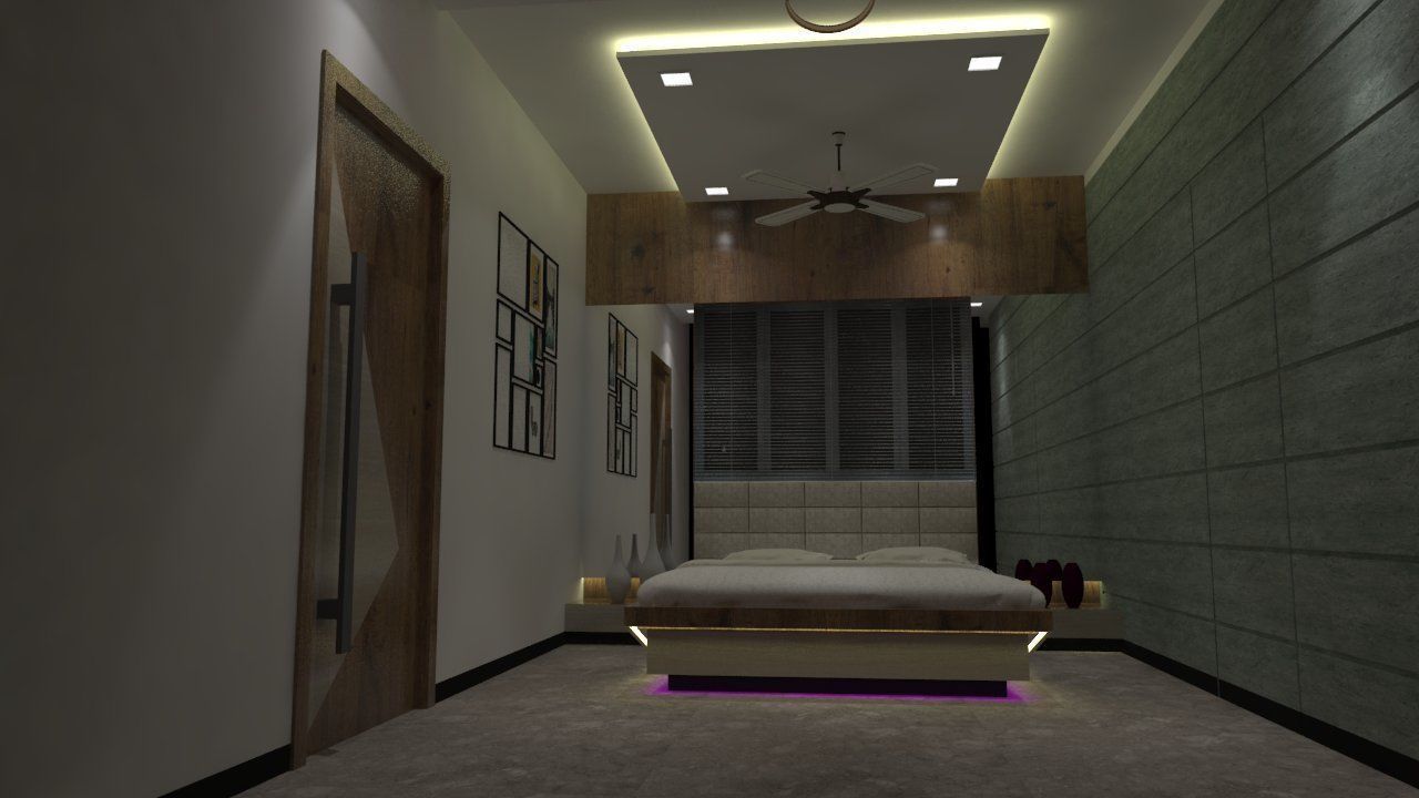Bed Room 3D model_3