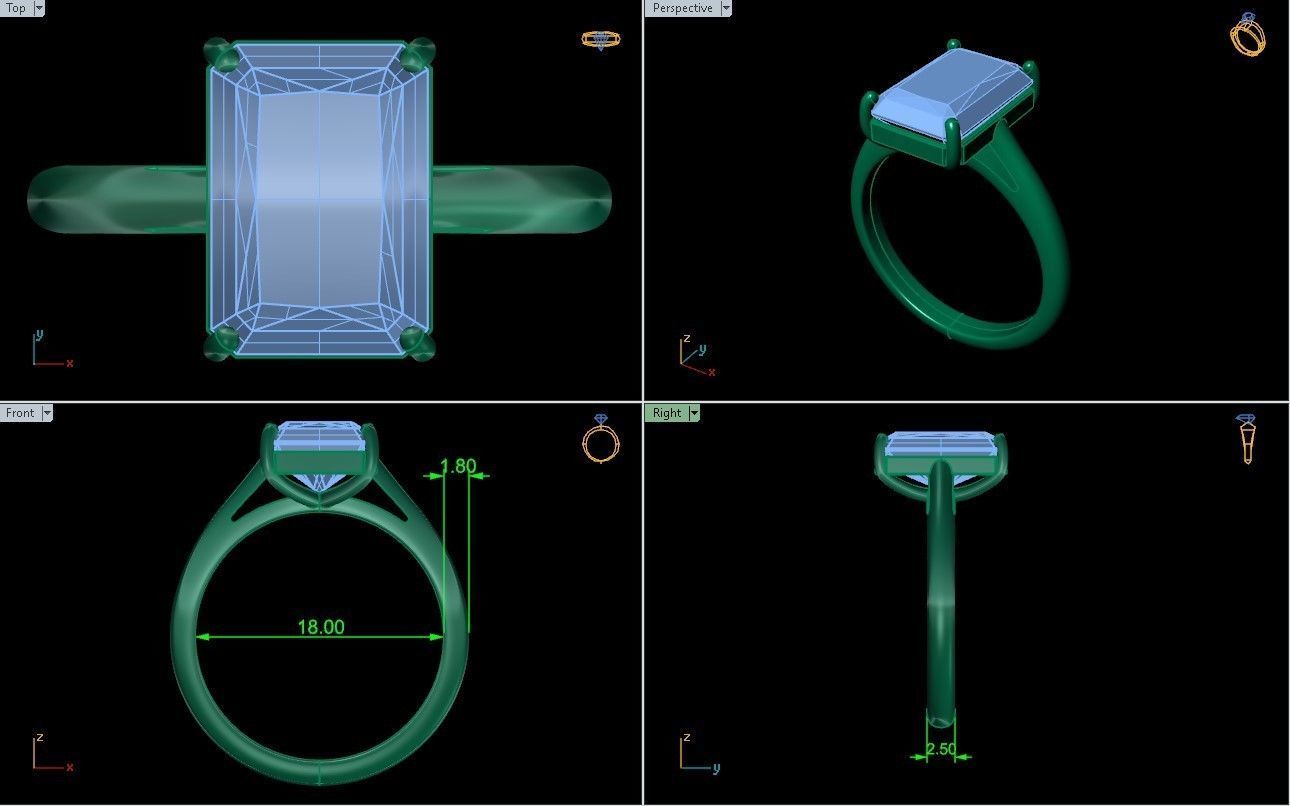 ring for 3d print 3D print model_2