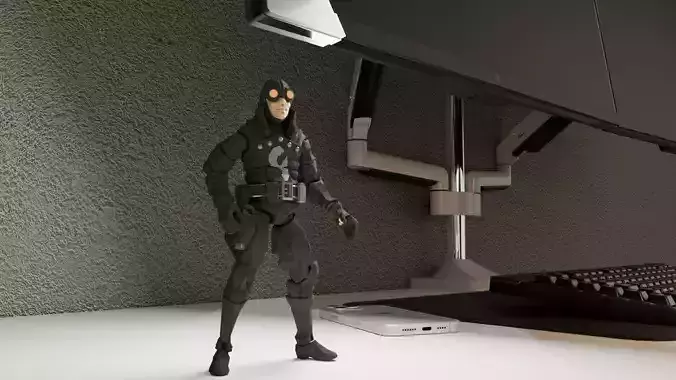 LOBSTER JOHNSON - HELLBOY ARTICULATED FIGURE