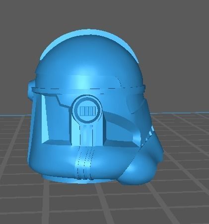 Clone Trooper Phase 2 helmet for Black Series 3D print model_1