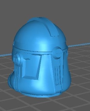 Clone Trooper Phase 2 helmet for Black Series 3D print model_2