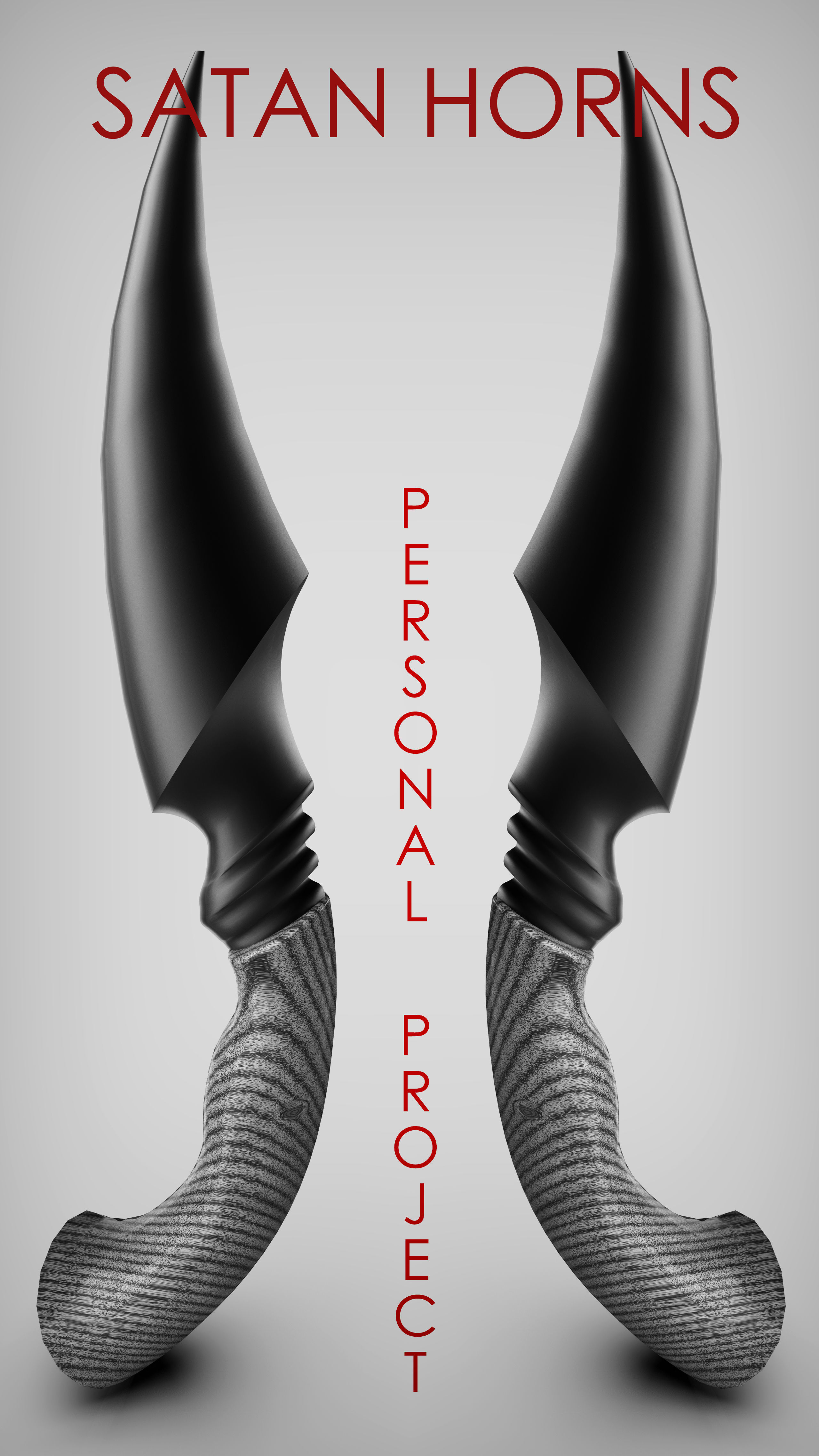 SATAN DAGGER - KNIFE - SOWRD Low-poly 3D model_1