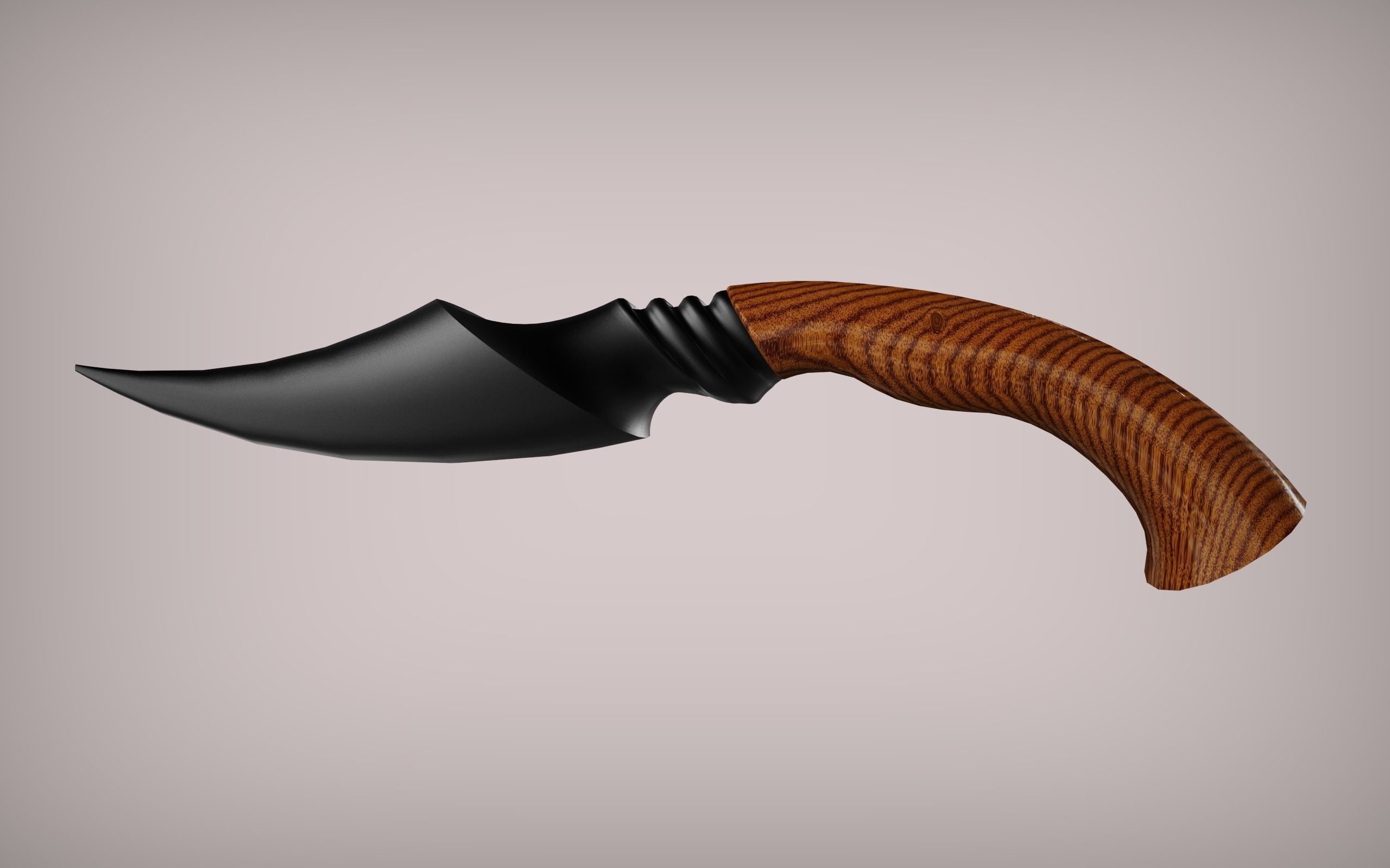 SATAN DAGGER - KNIFE - SOWRD Low-poly 3D model_2