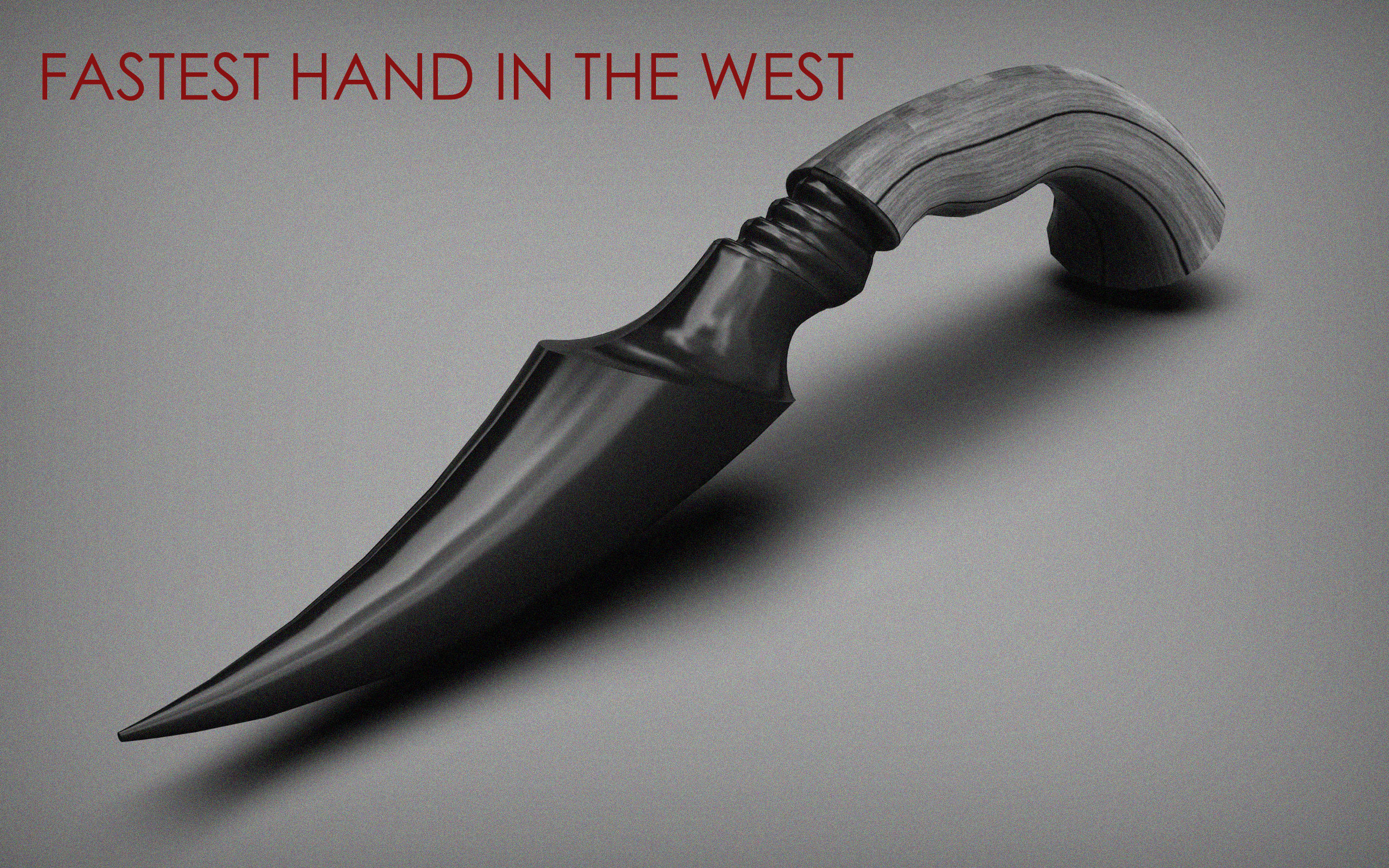 SATAN DAGGER - KNIFE - SOWRD Low-poly 3D model_3